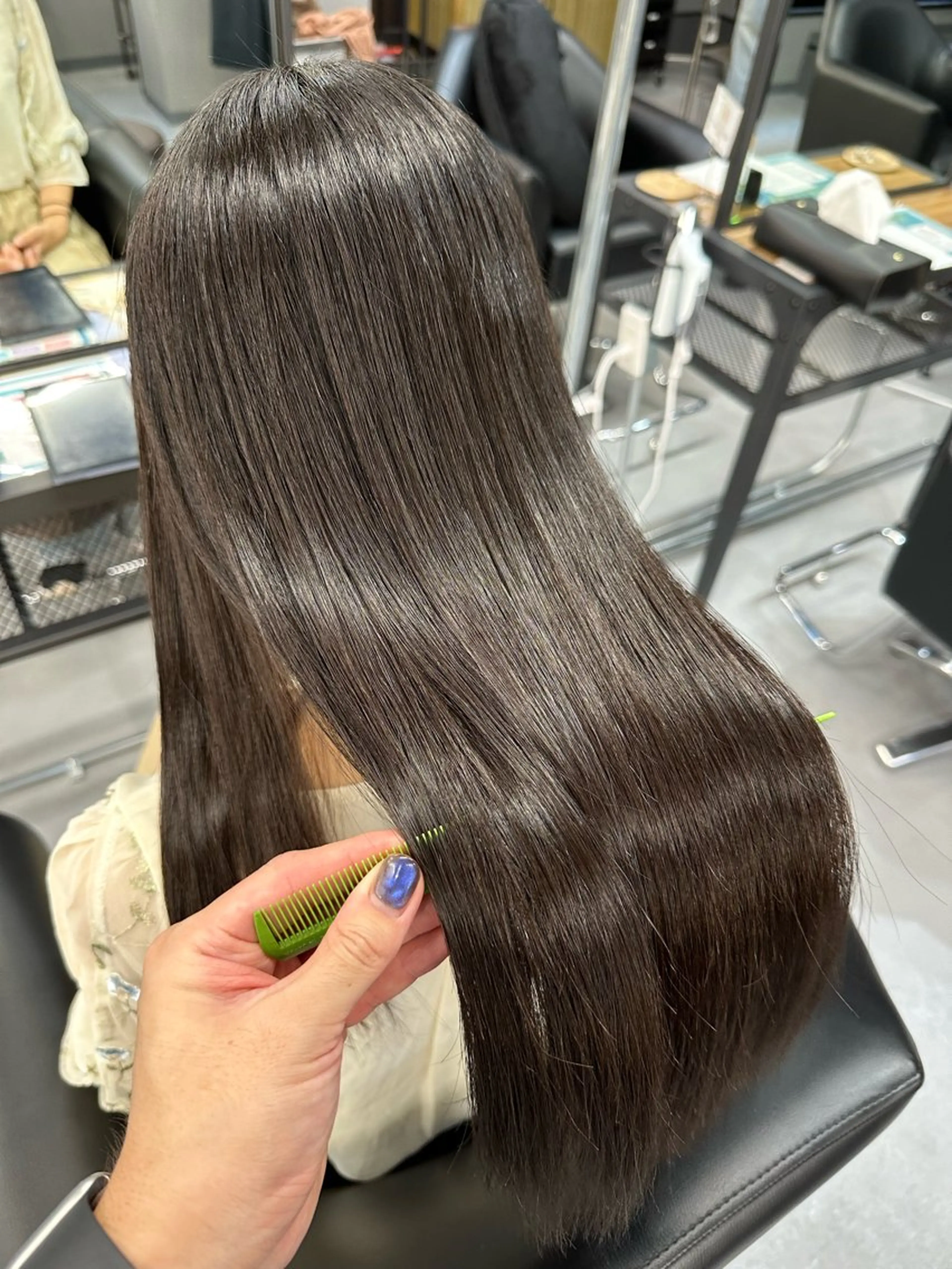 ロング 縮毛矯正 💫モテ髪顔周り💫 塚　優貴のヘアスタイル