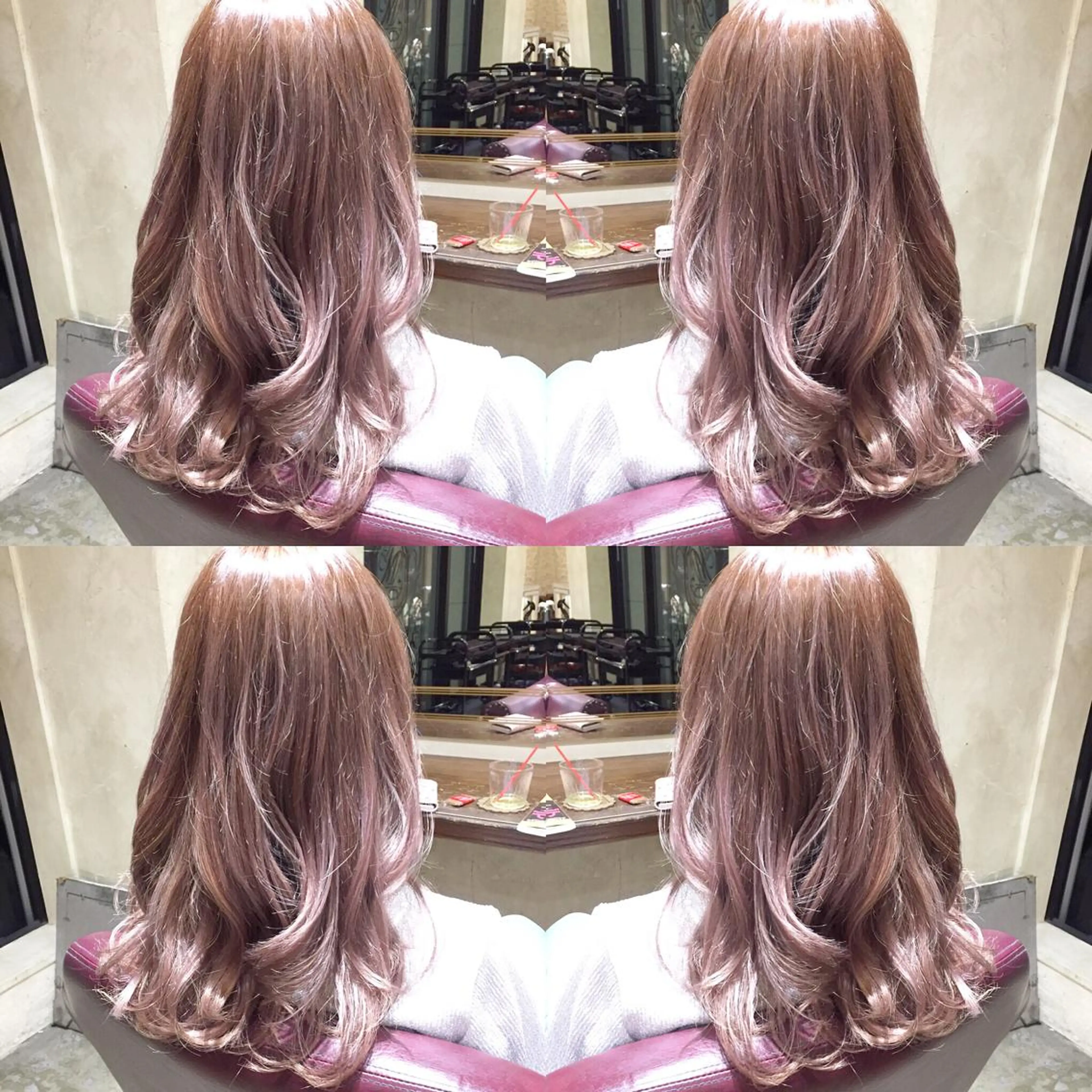 ロング カラー ブリーチ 透明感カラー ラベンダーカラー Salon de MiLK所属・露木 啓介のヘアスタイル