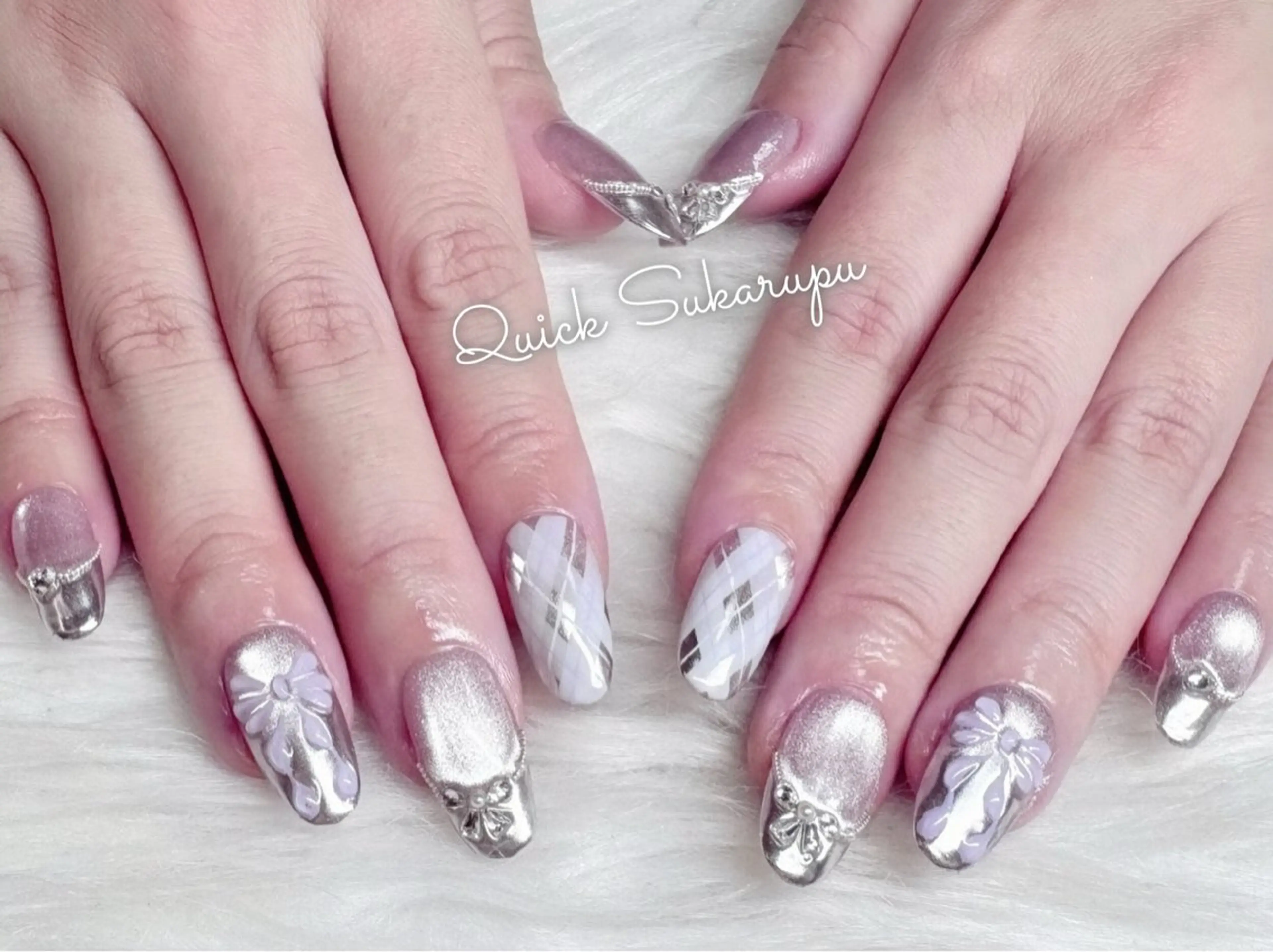 ネイル ハンドネイル Quick Sukarupu 高田馬場店所属・Quick Sukarupuのネイルデザイン