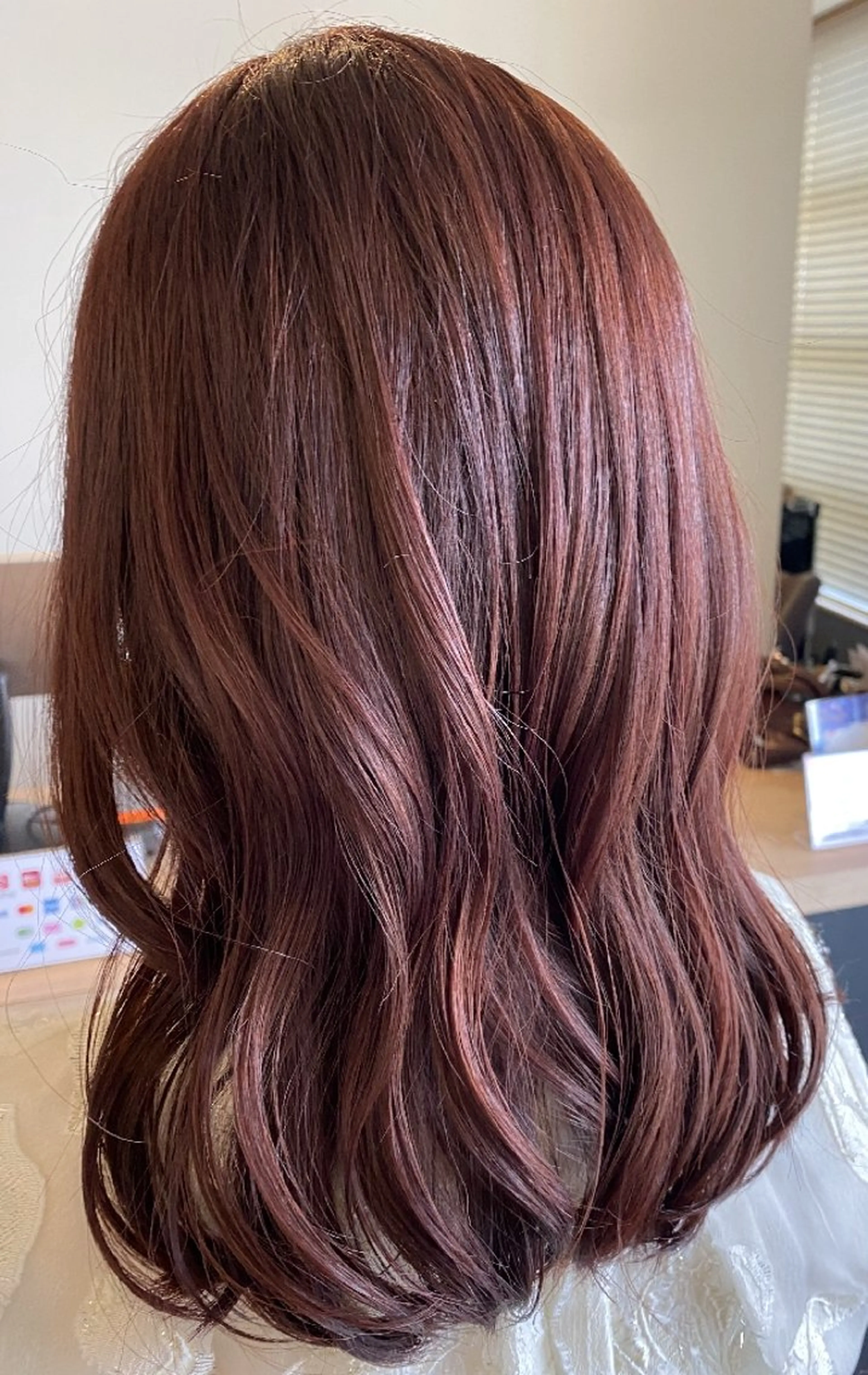 ミディアム ヘアカラー SOUPLE.💐か な💐のヘアスタイル