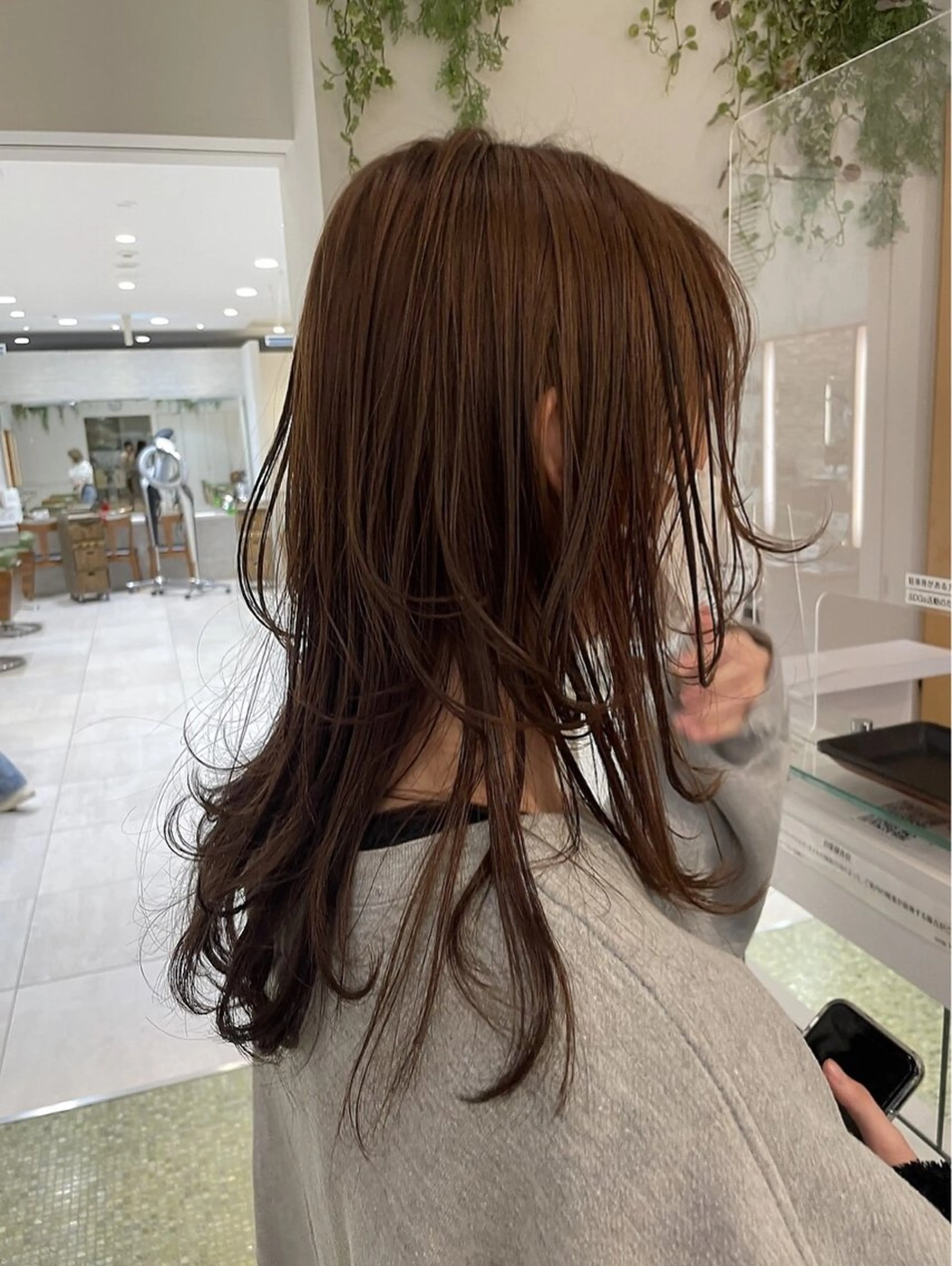 ロング カット ヘアカラー トリートメント 石渡このみ 🍊レイヤーカットのヘアスタイル