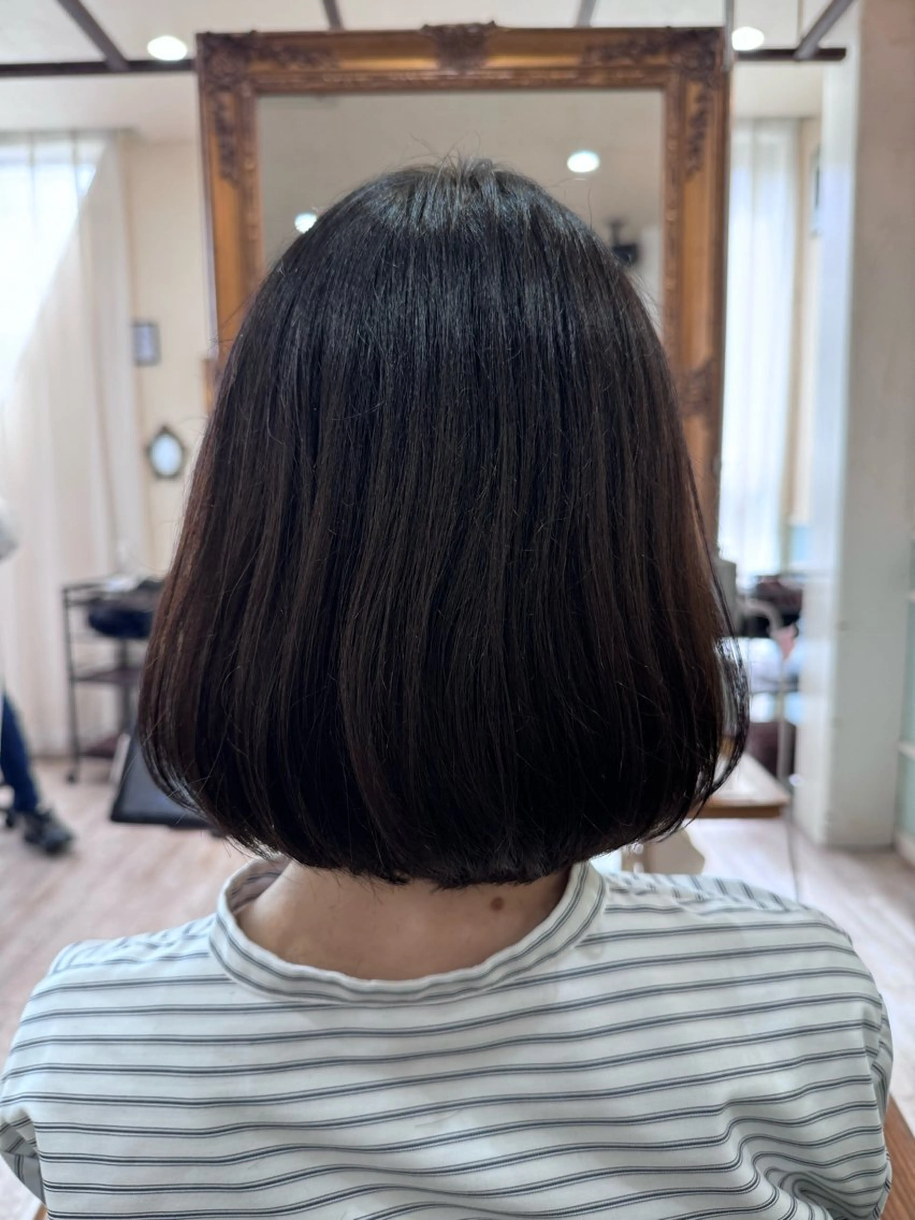 ミディアム カラー ボブ カット ヘアカラー トリートメント 新越谷noble店長 松本拓也▶◀*.のヘアスタイル