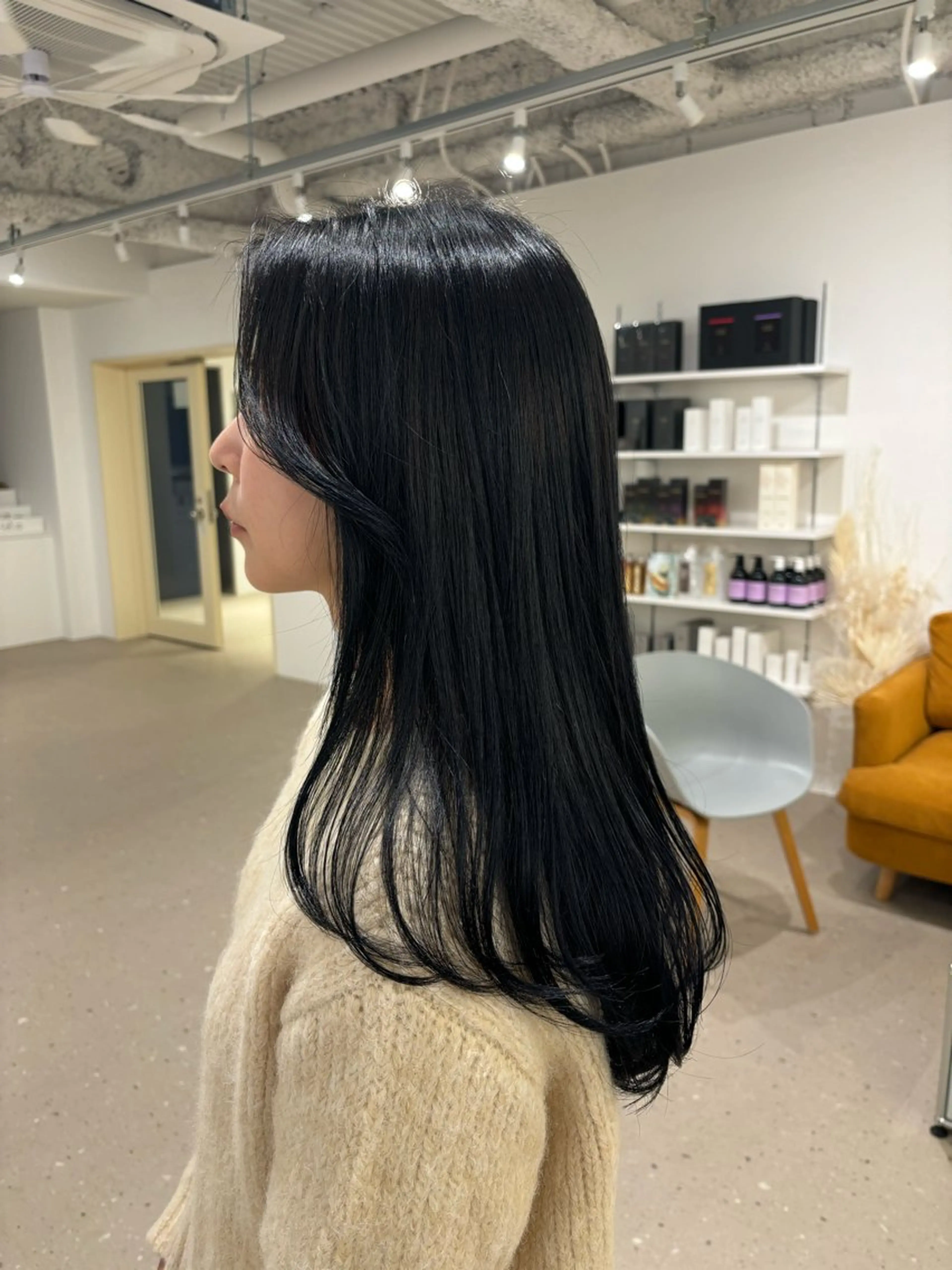 セミロング カラー 似合わせ美髪ヘア✨ 天王寺．阿倍野🌈のヘアスタイル