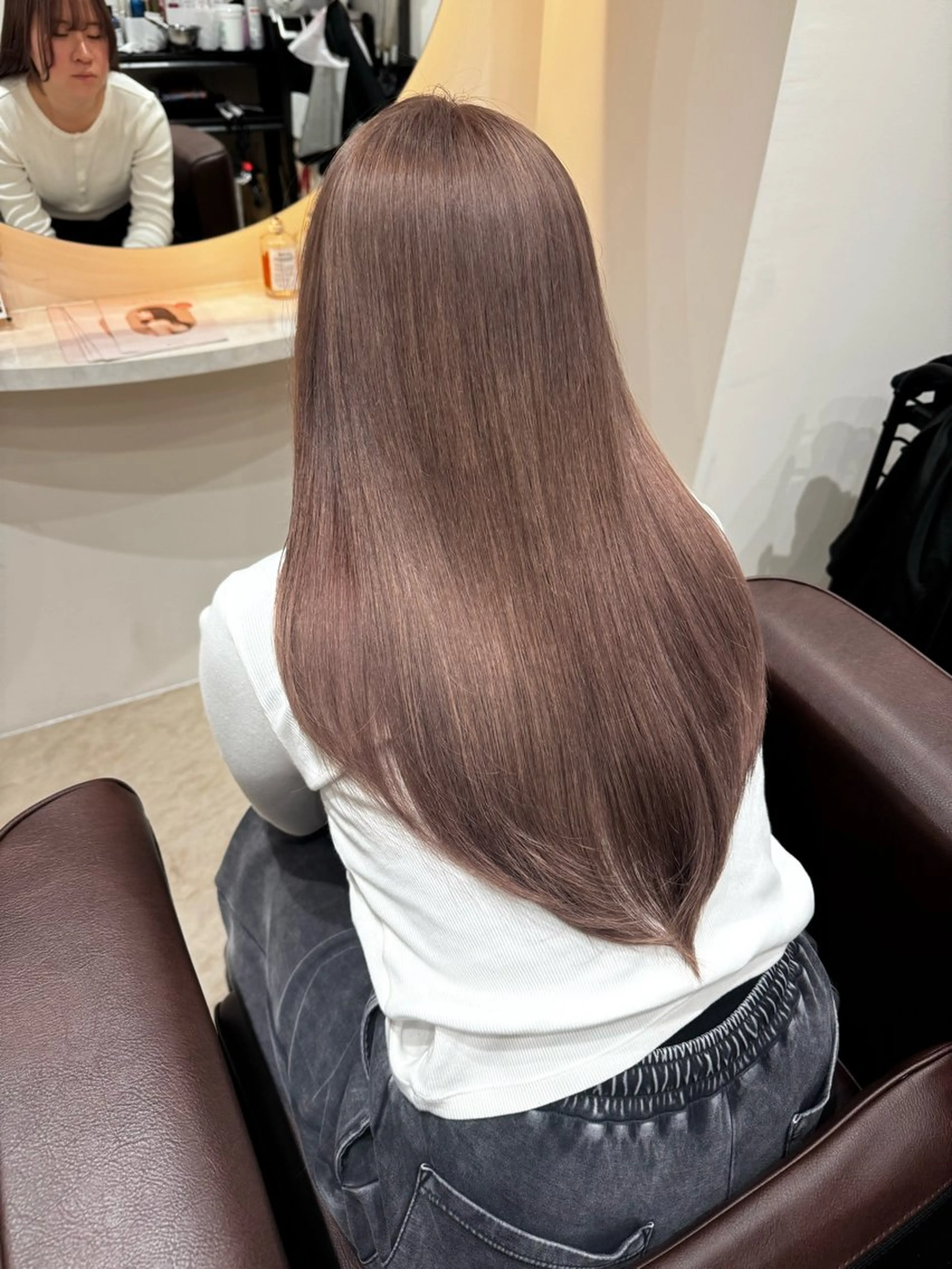 【人気No.2🏆】プレミアムケアブリーチ⚡️+艶カラー👩🦰+4stepTR✨の写真