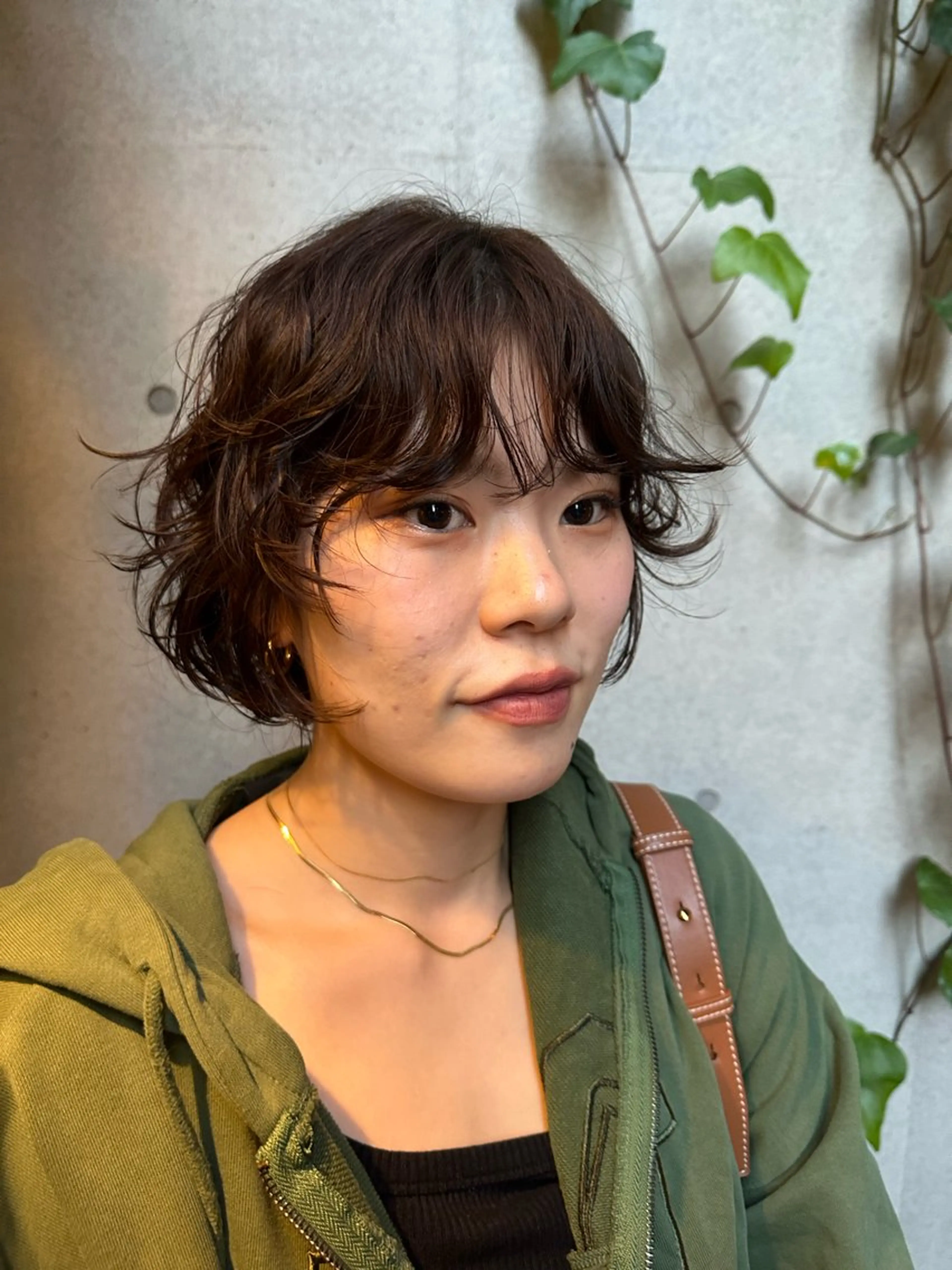 ショート パーマ 似合わせカット /パーマ岡本淳平のヘアスタイル