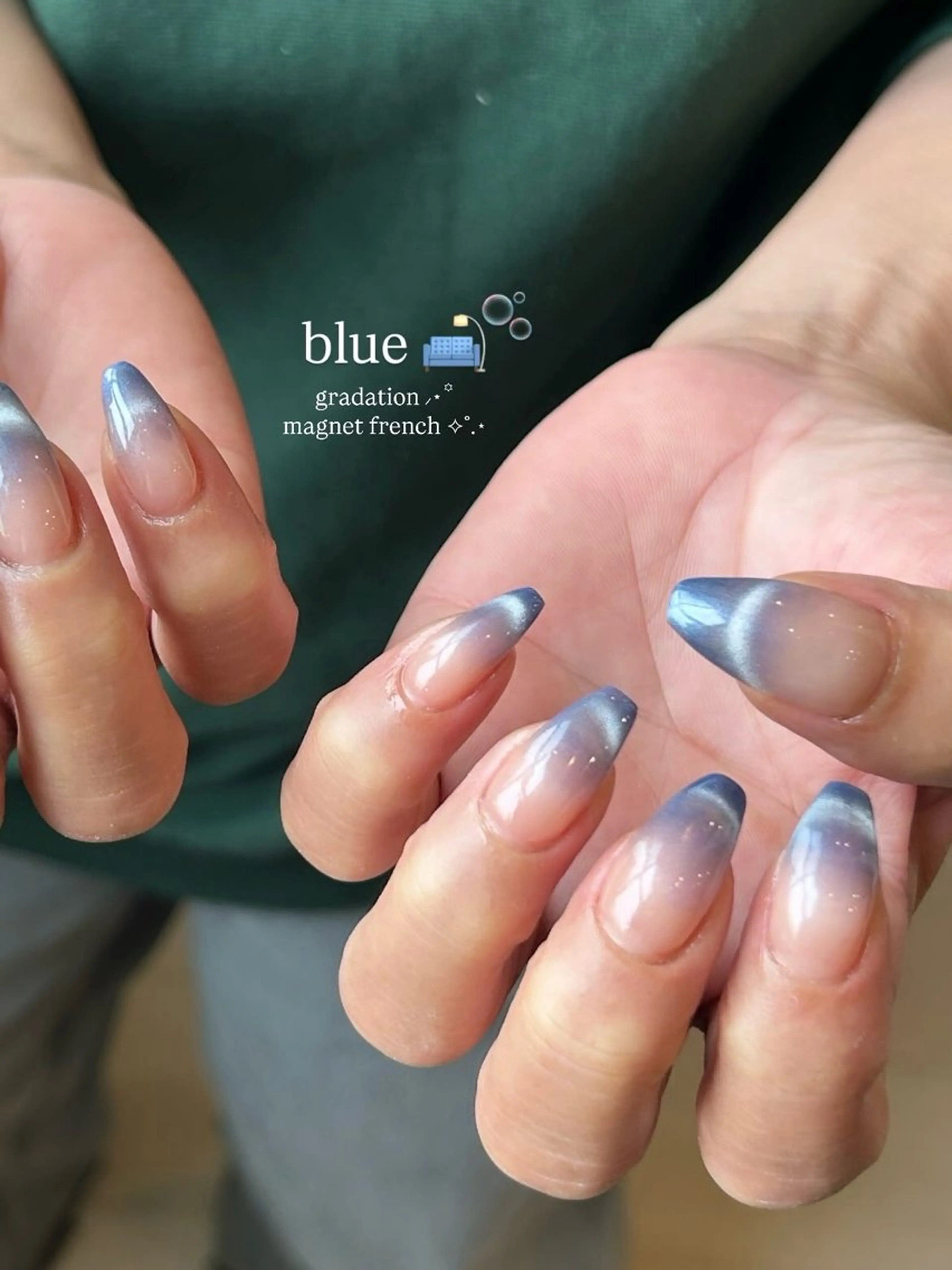 ネイル マグネットネイル 寺尾 美咲のネイルデザイン