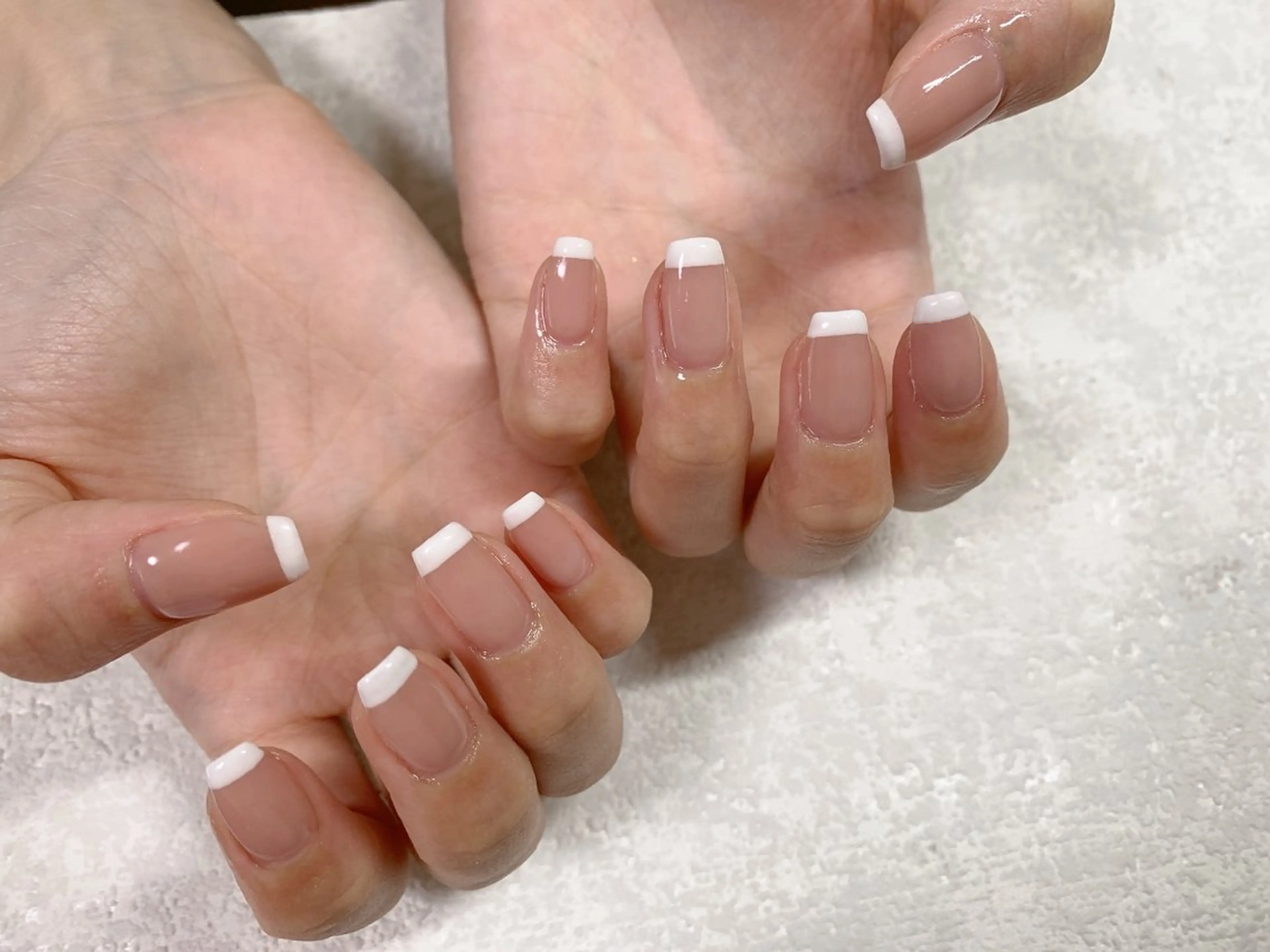 ネイル フレンチネイル ジェルネイル 韓国ネイル メンズネイル オフィスネイル ハンドネイル kiki nail &brow二子玉川のネイルデザイン