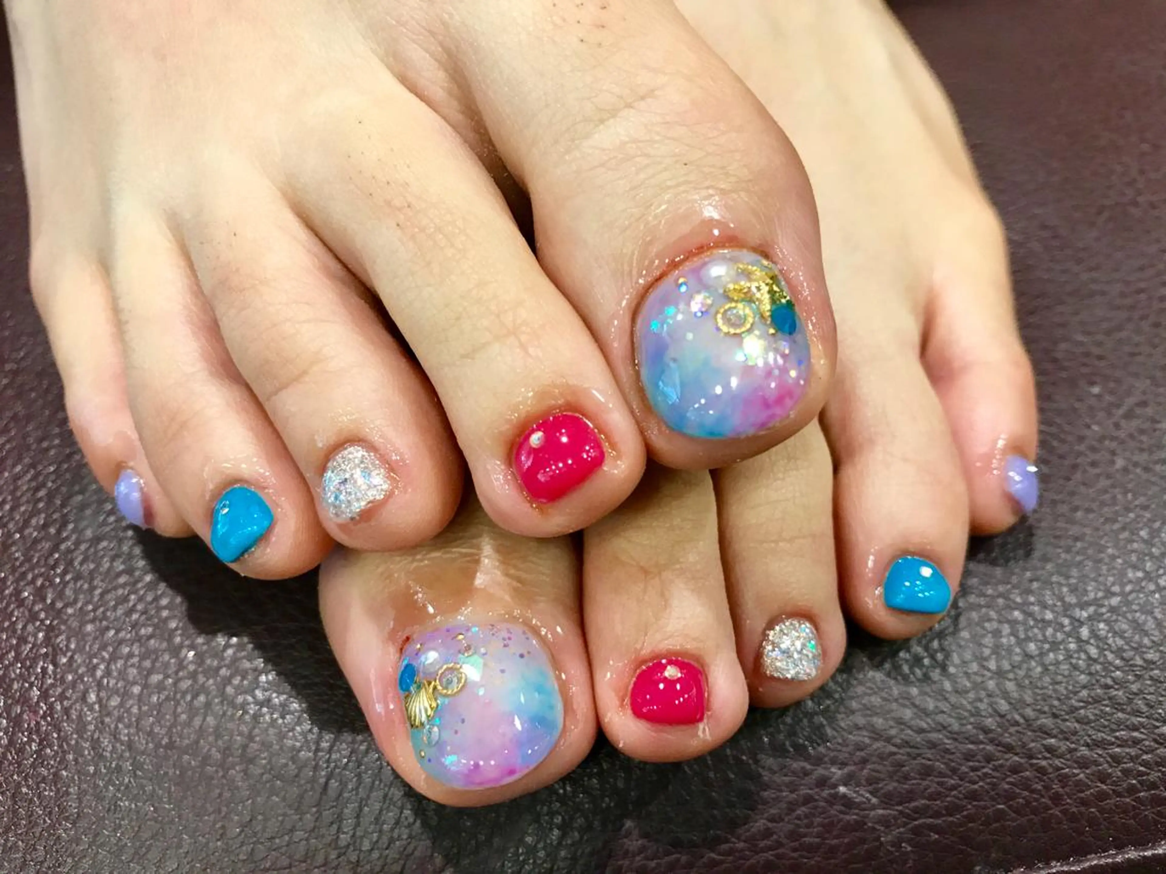 ネイル フットネイル 持ち込み Charme. NOBUKOのネイルデザイン