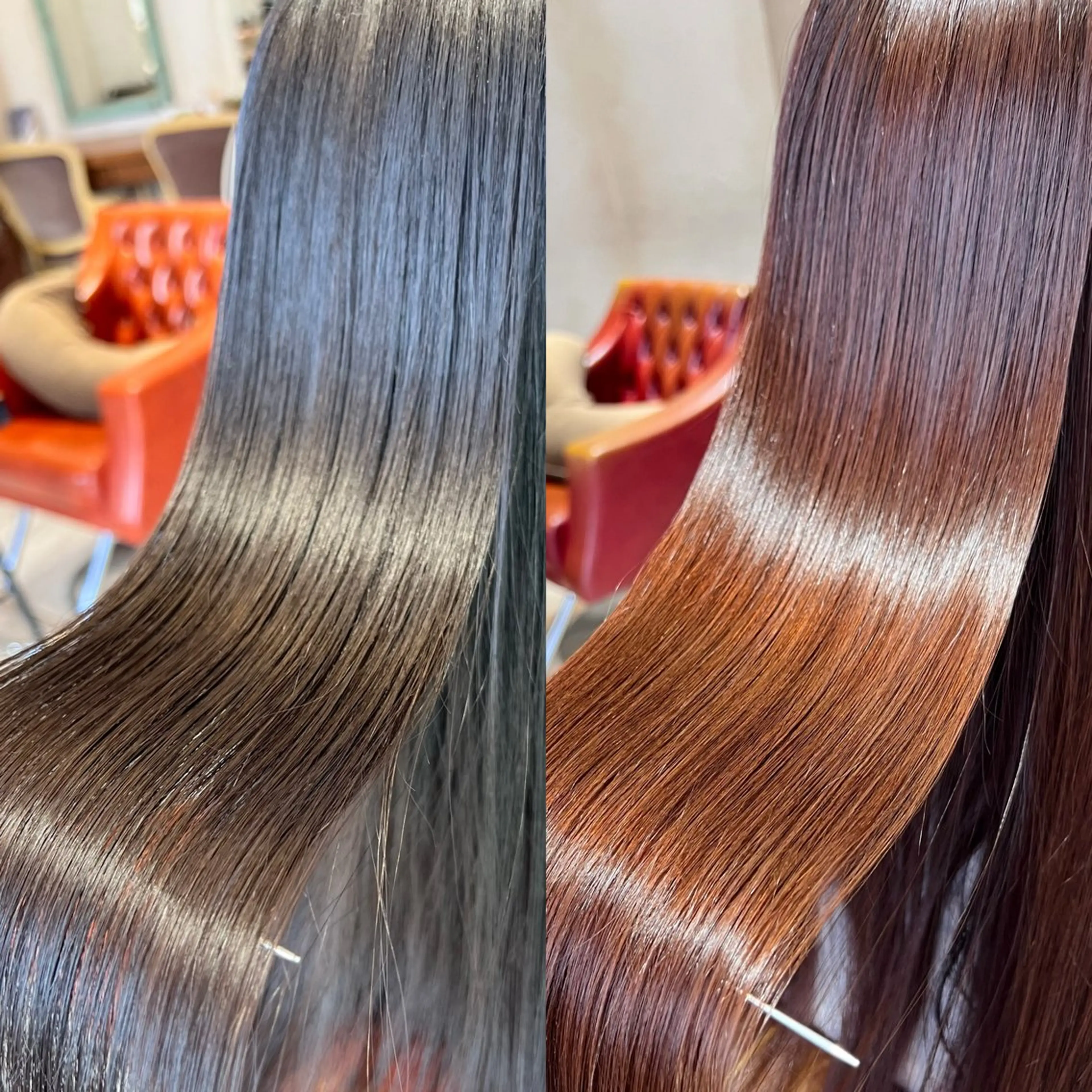 ロング カラー カット トリートメント 🫧DECORA 🫧望月涼🫧韓国風のヘアスタイル