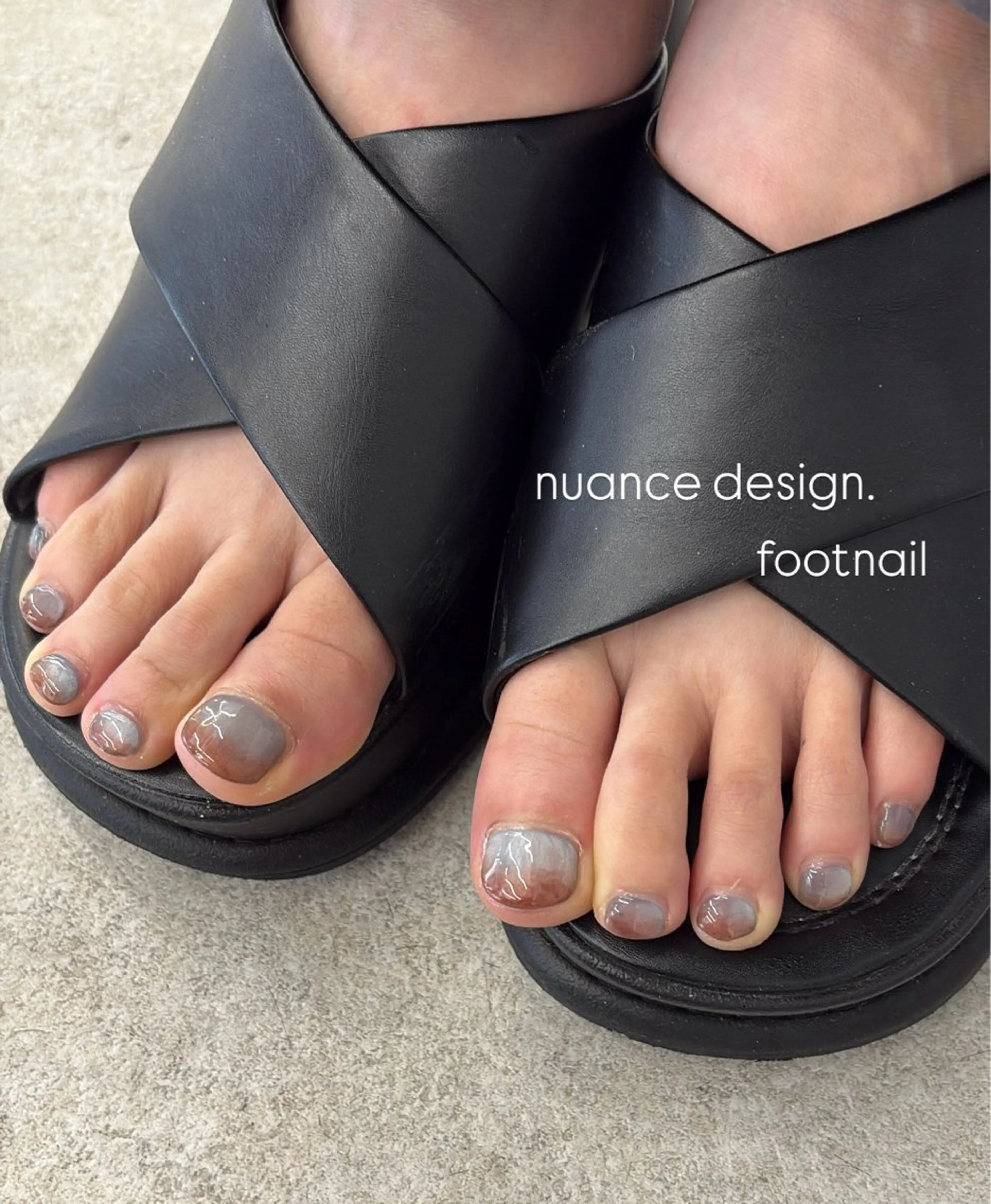 【foot★持ち込みデザインOK!】フットアートデザイン(オフ込み/無し)(※ 予め画像をお送りください。)の写真