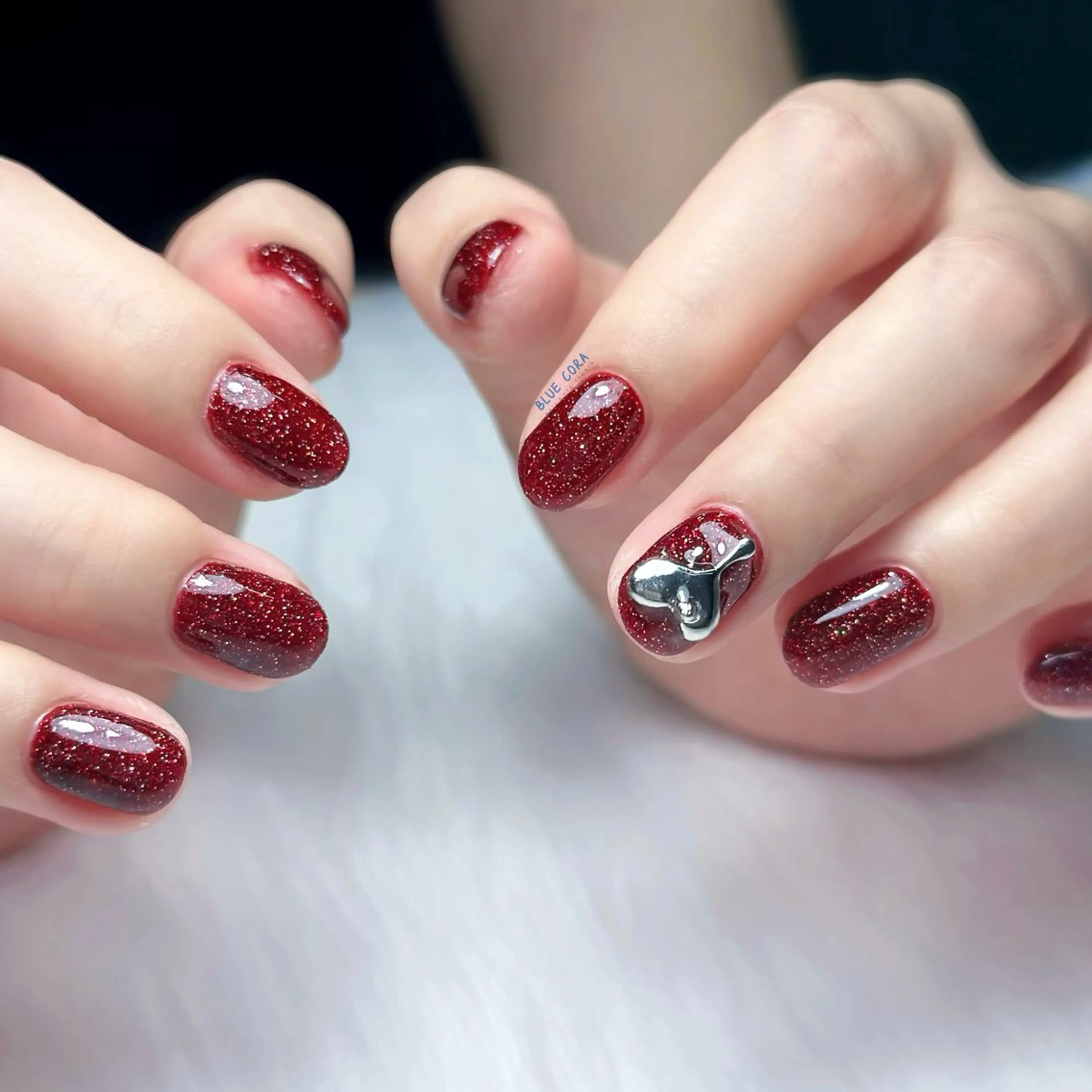 ネイル フラッシュネイル ハンドネイル ハンドケア BLUE CORA所属・BLUE CORAのネイルデザイン