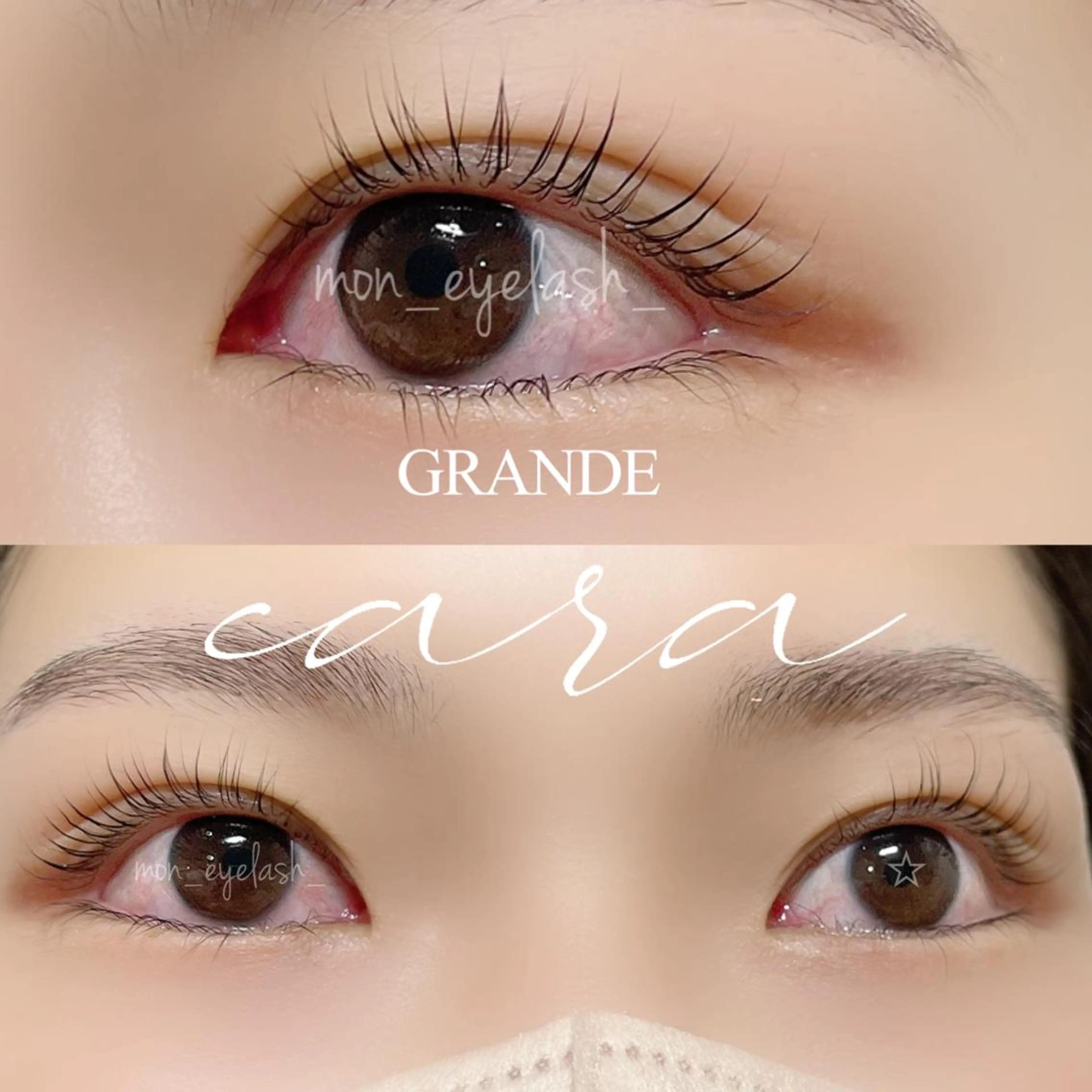 マツエク・マツパ アイブロウ マツパ GRANDEcara 栄　Miki🍀のマツエク・マツパデザイン