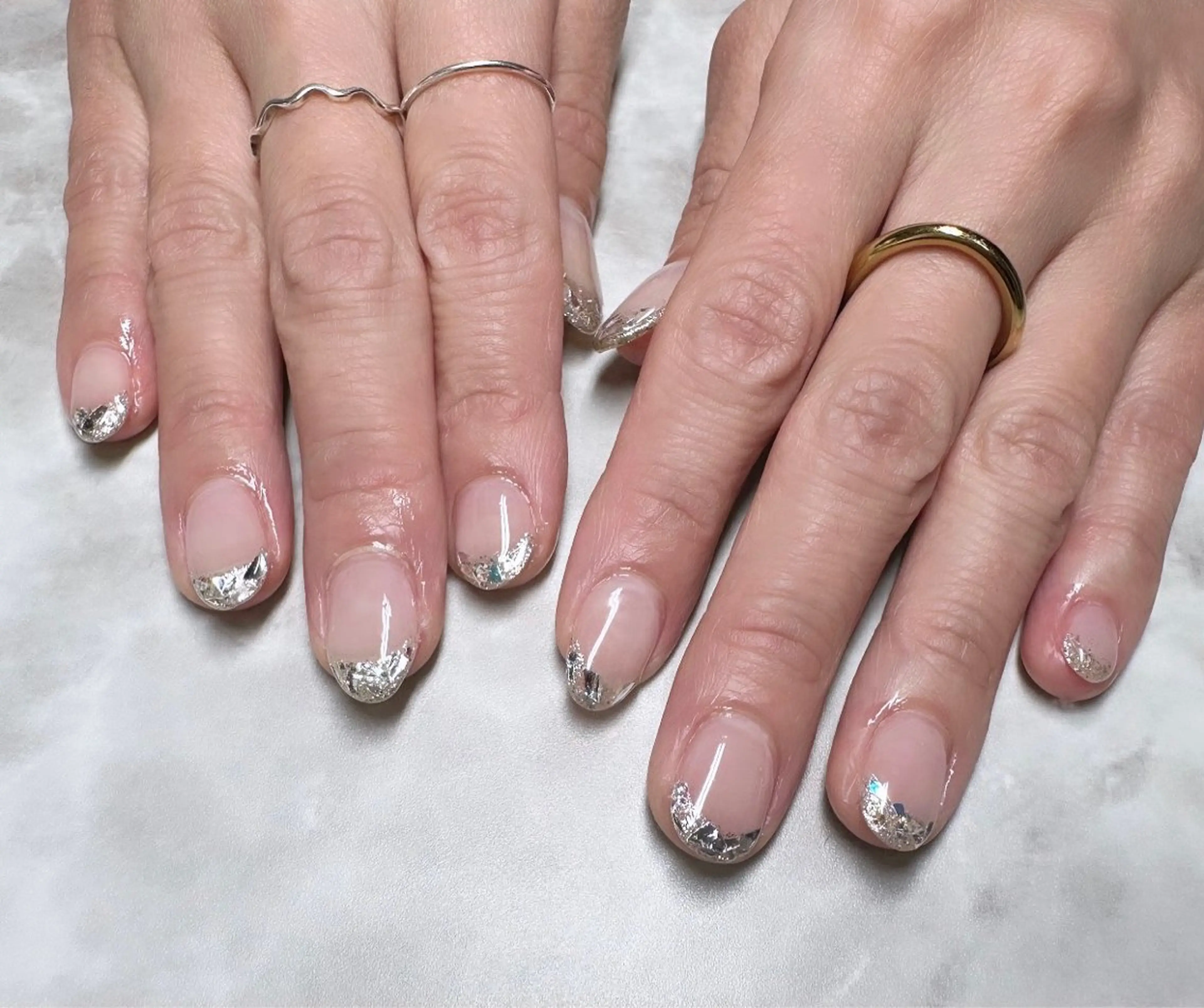 シンプルネイル/綺麗めネイルの写真