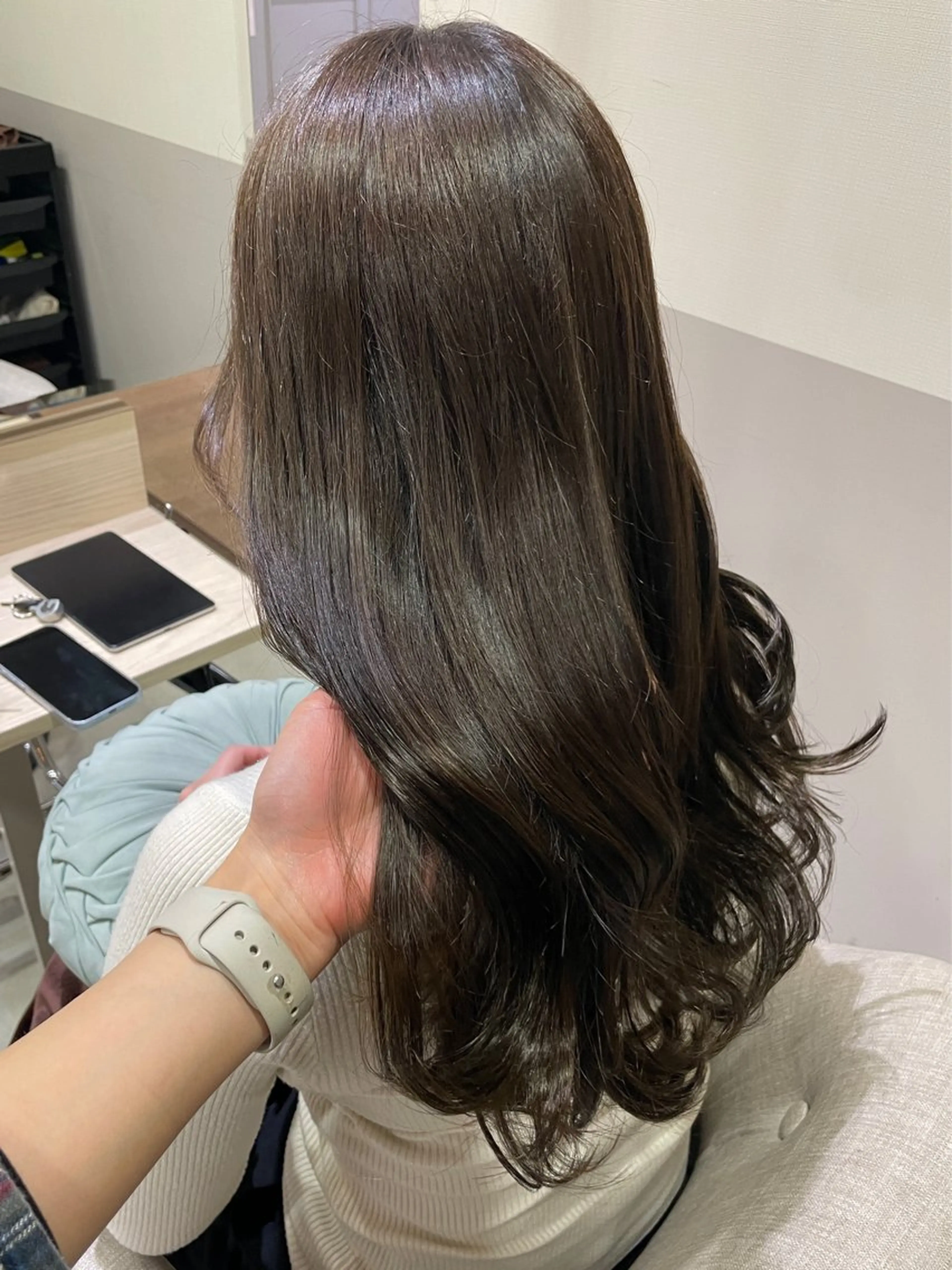 ロング カラー カット ヘアカラー トリートメント HARUKA韓国ヘア /Luana梅田のヘアスタイル