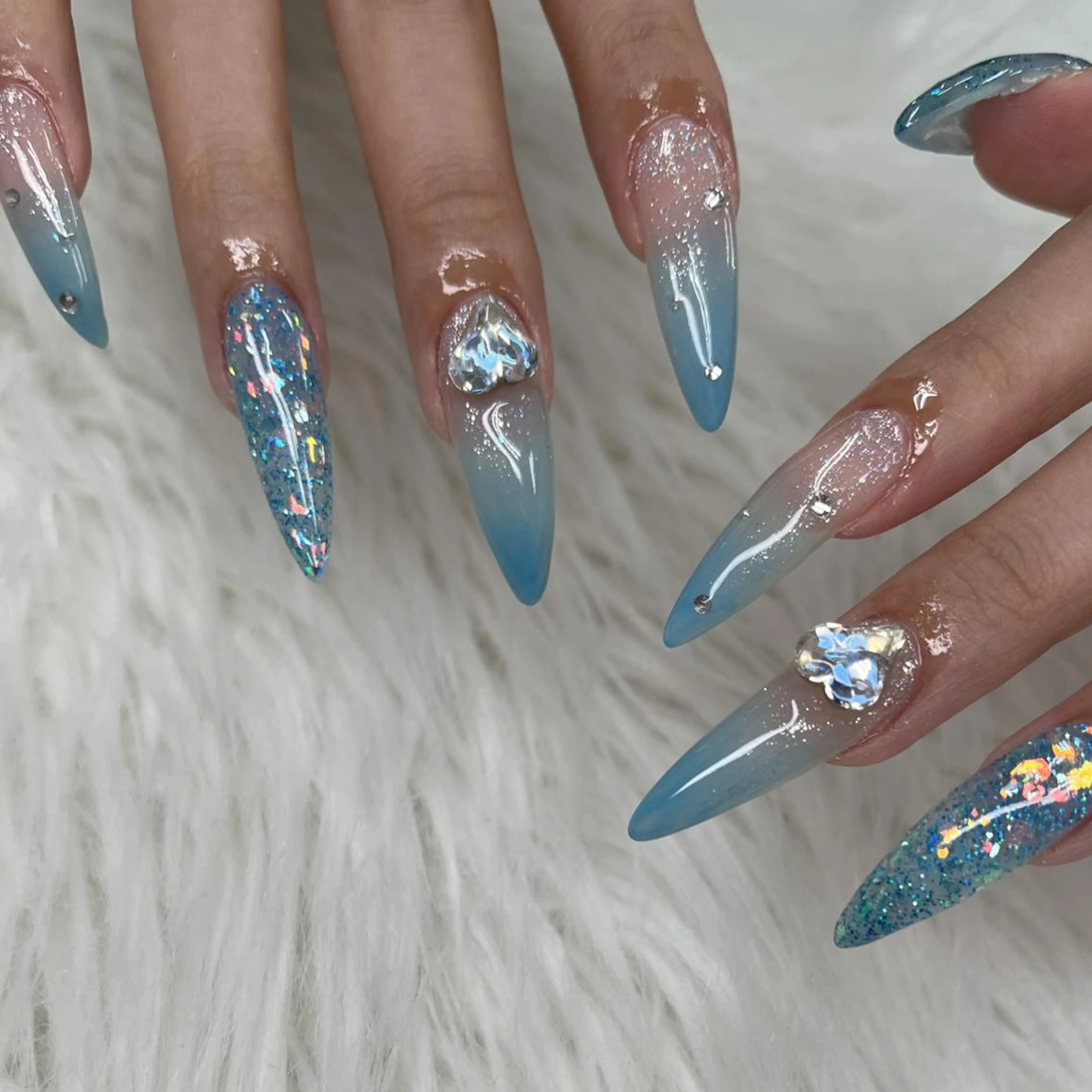 ネイル スカルプネイル ハンドネイル tener 🩷yua🩷のネイルデザイン