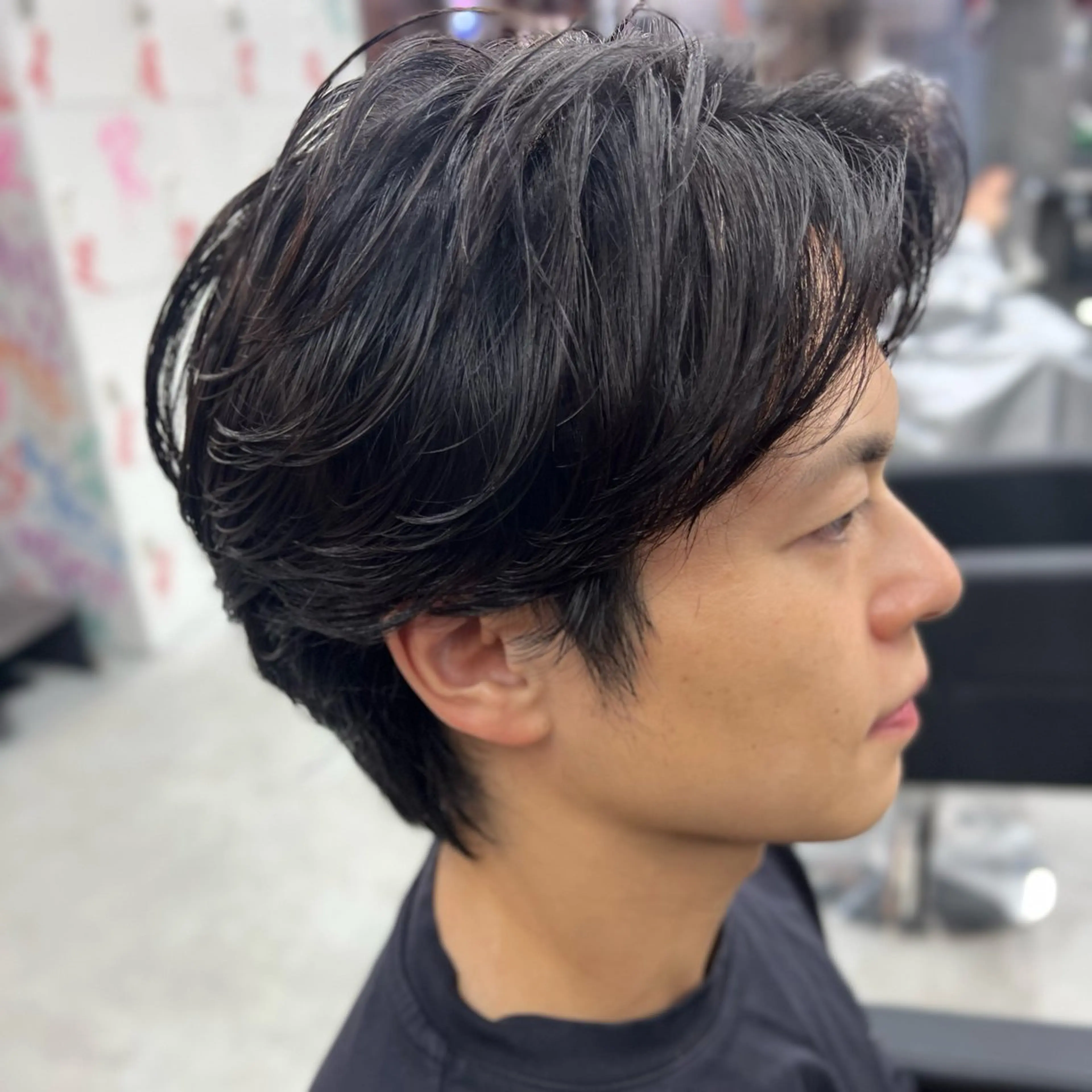 ショート パーマ メンズ 錦糸町/Men's cutパーマ石川史弥のヘアスタイル