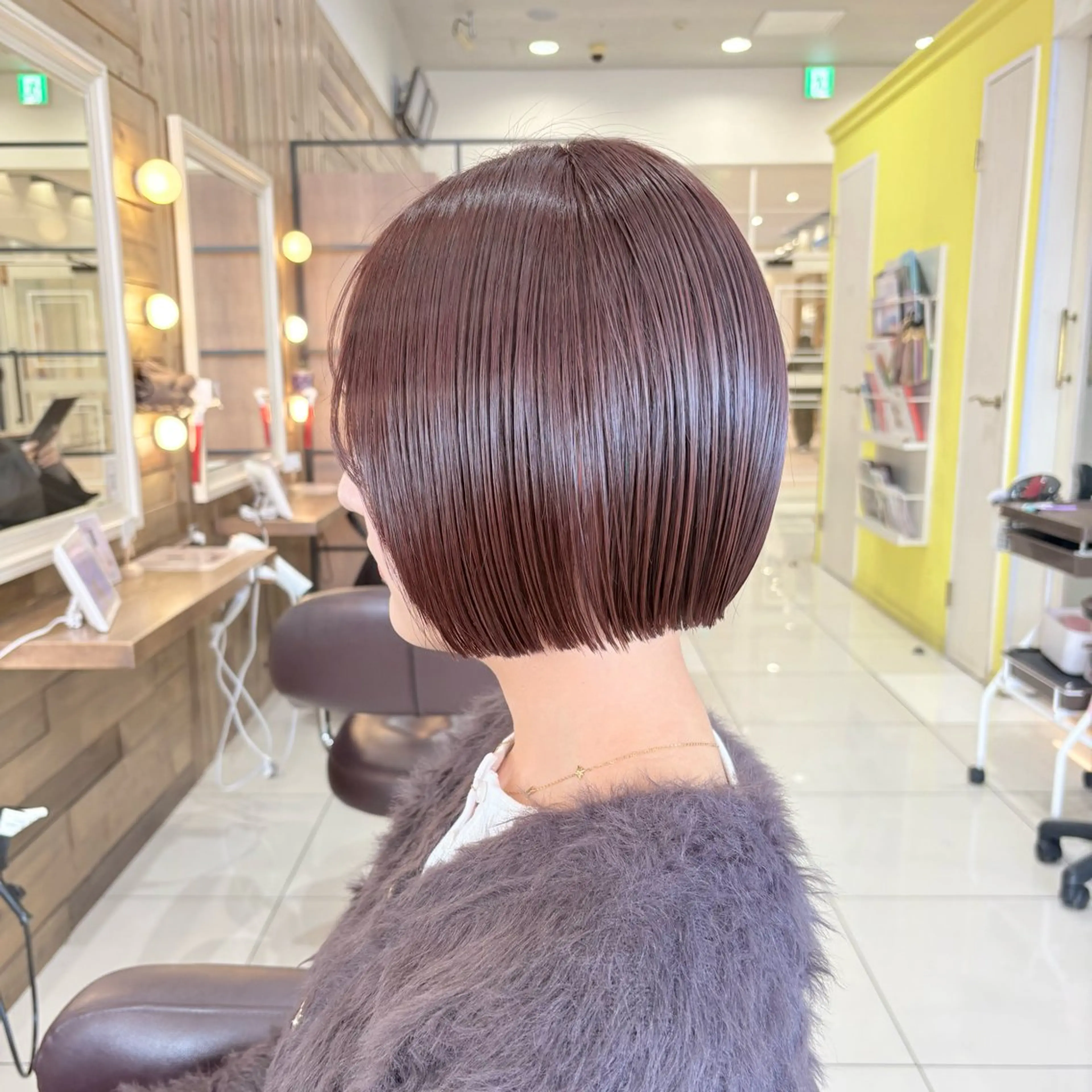 ショート カラー カット アカネ/暖色カラー /ボブ🪐🧡のヘアスタイル