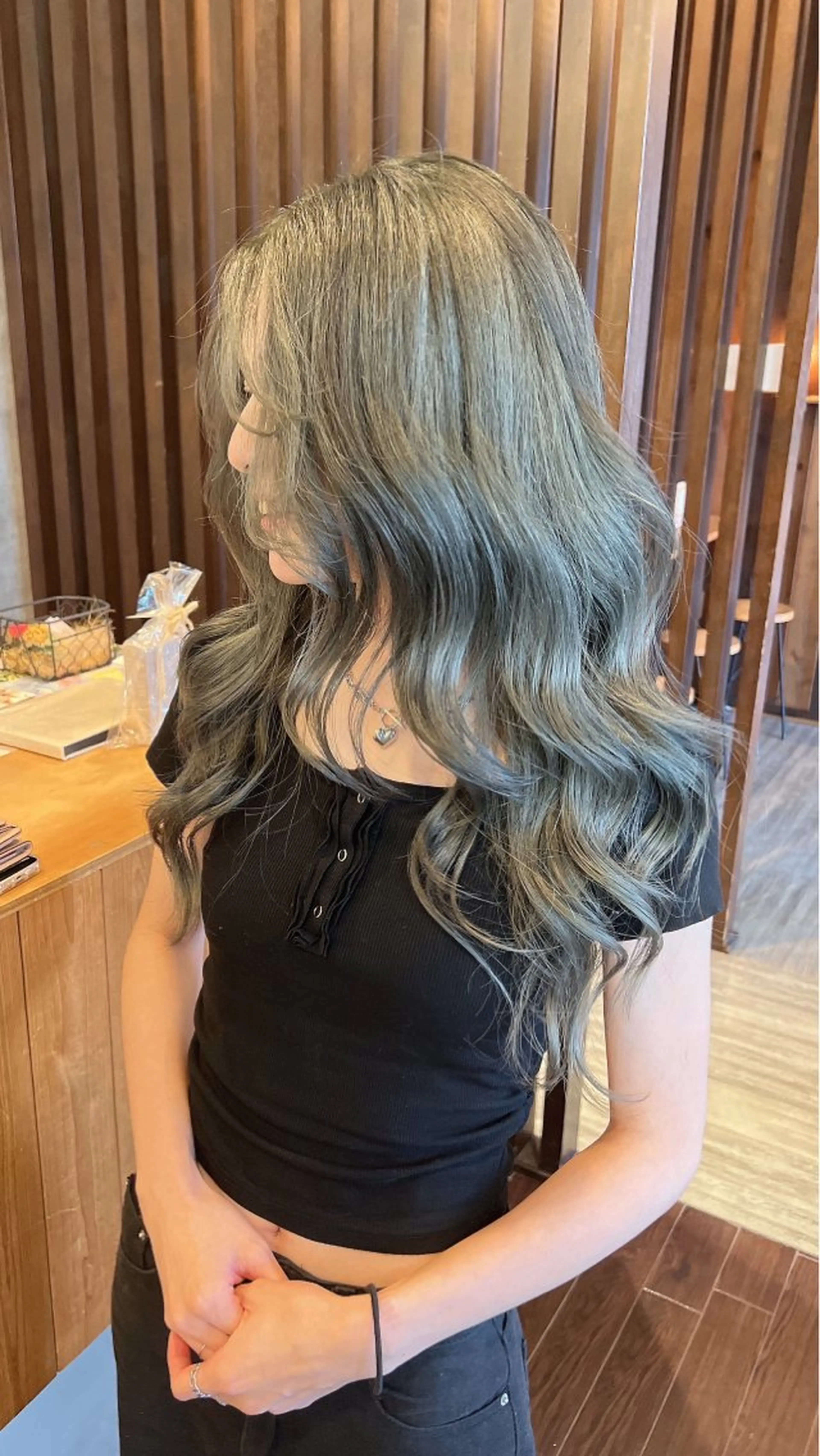 ロング カラー 具志 正太のヘアスタイル