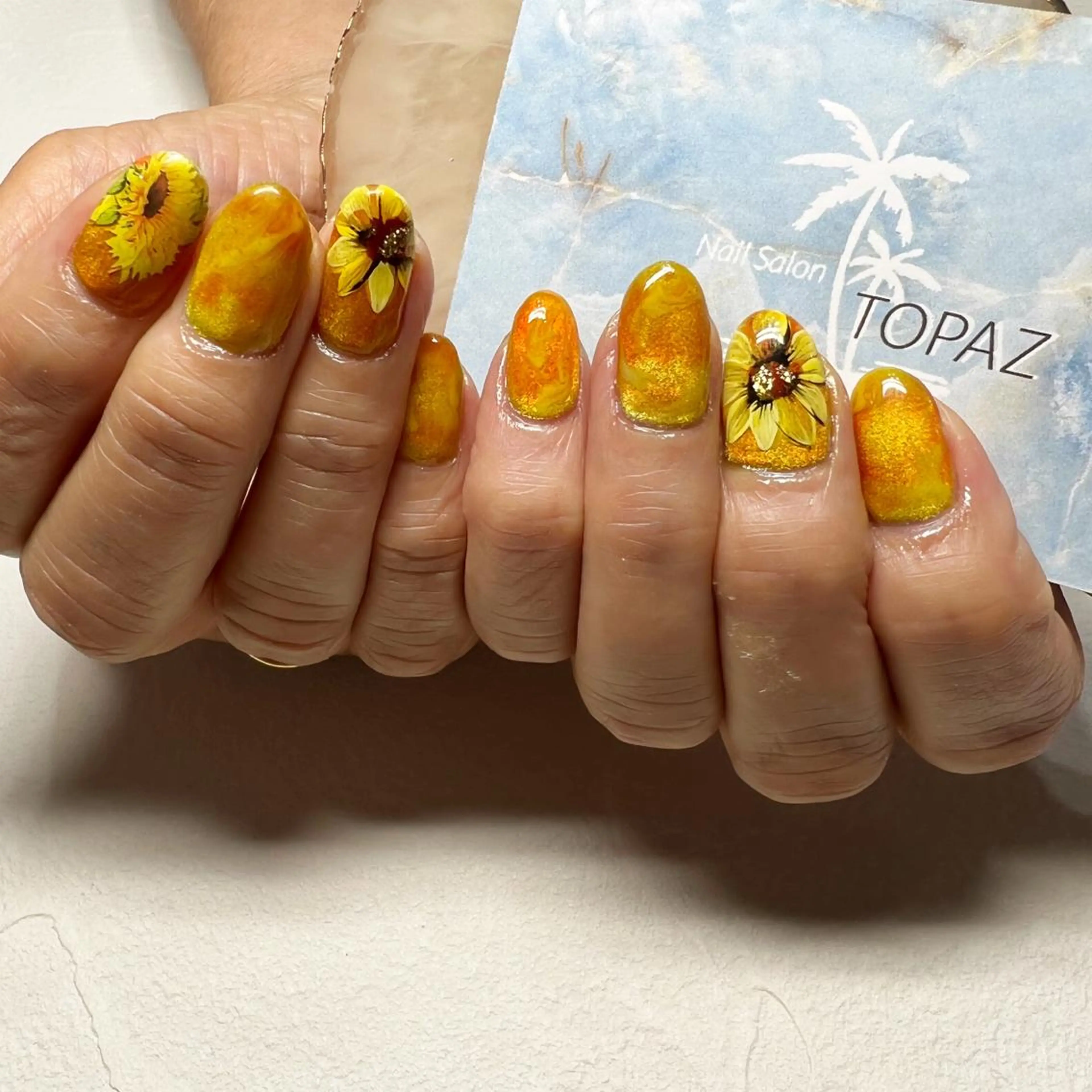 ネイル Nail Salon   TOPAZ所属・TOPAZ Ayumiのネイルデザイン