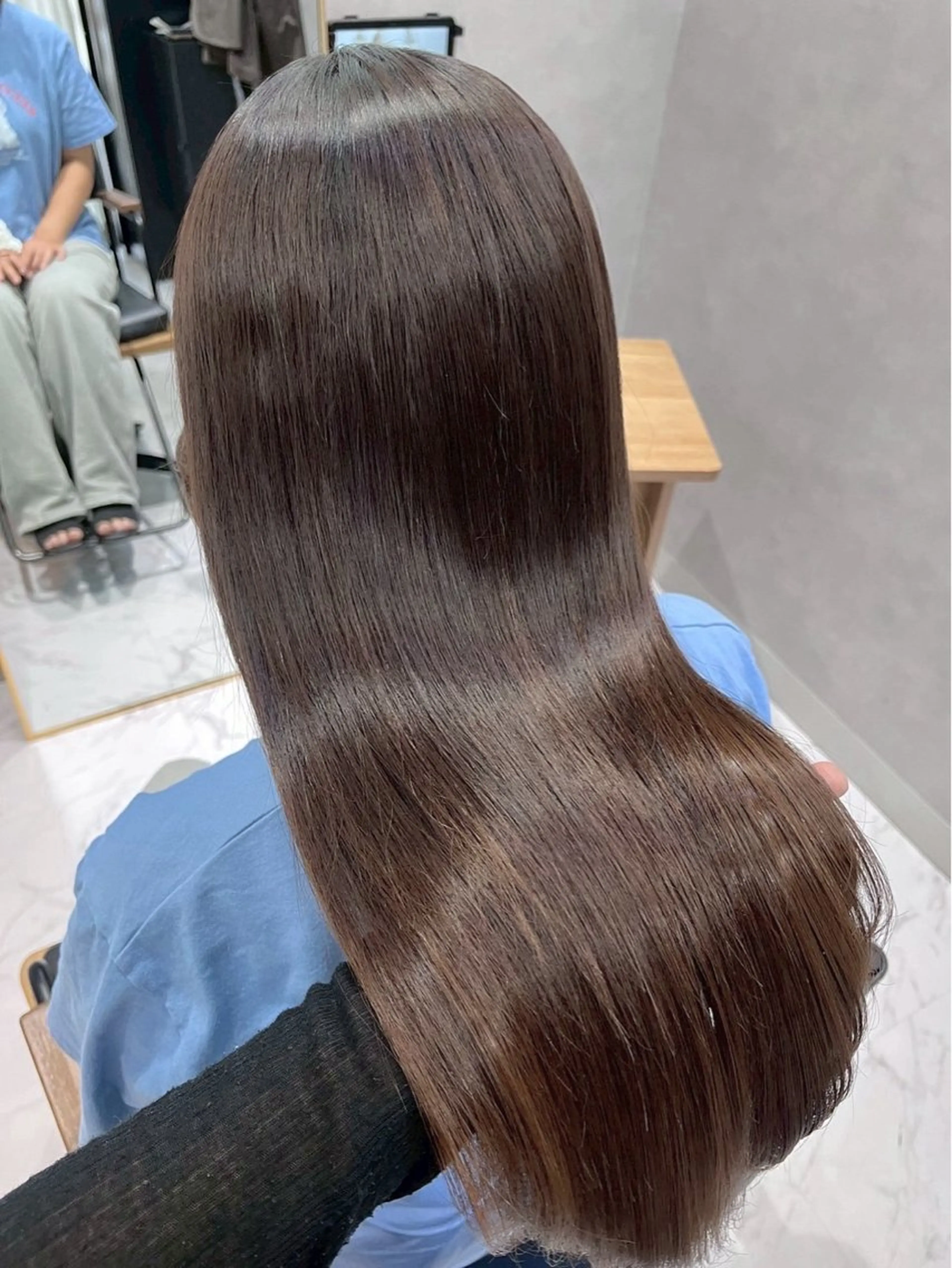 ロング ヘアカラー 透明感カラー🩶 Ayaka🩶のヘアスタイル