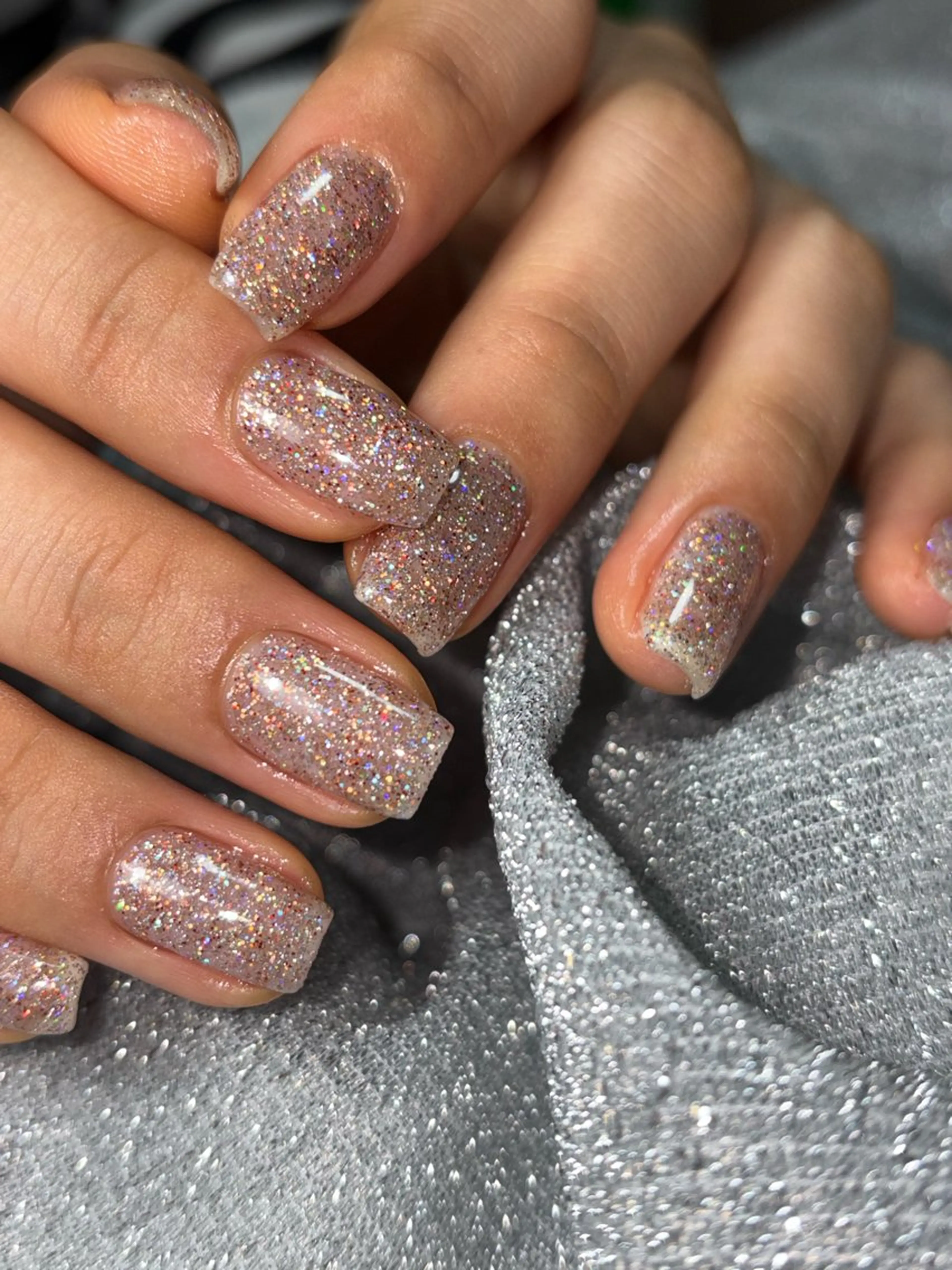 ネイル ラメ(グリッター) chipi nailのネイルデザイン