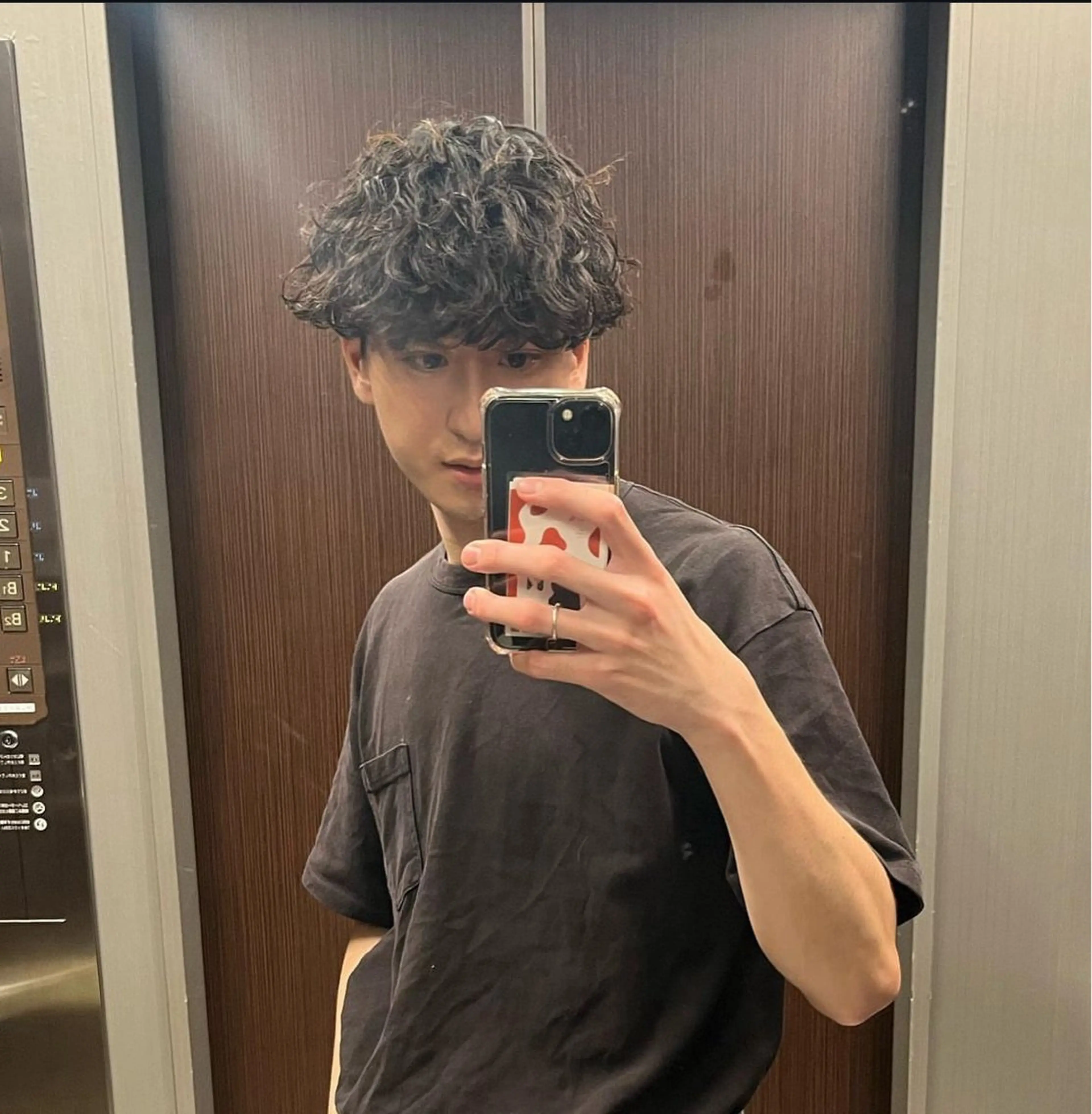 ショート パーマ メンズ パーマ fifth / 山下 和輝 海外風スタイルのヘアスタイル