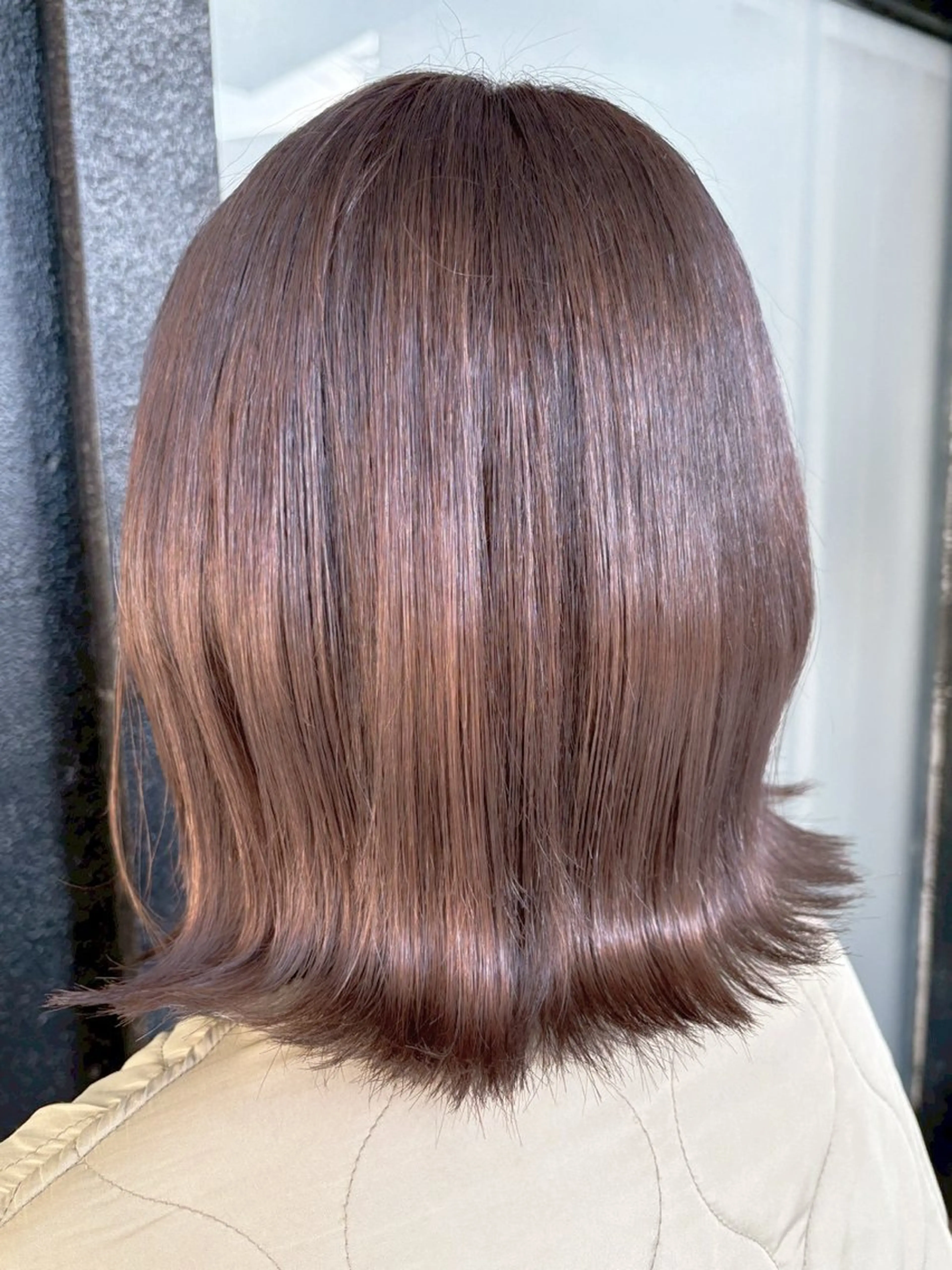 セミロング カラー ヘアカラー ハイトーン/韓国風/ 艶髪/吉祥寺のヘアスタイル