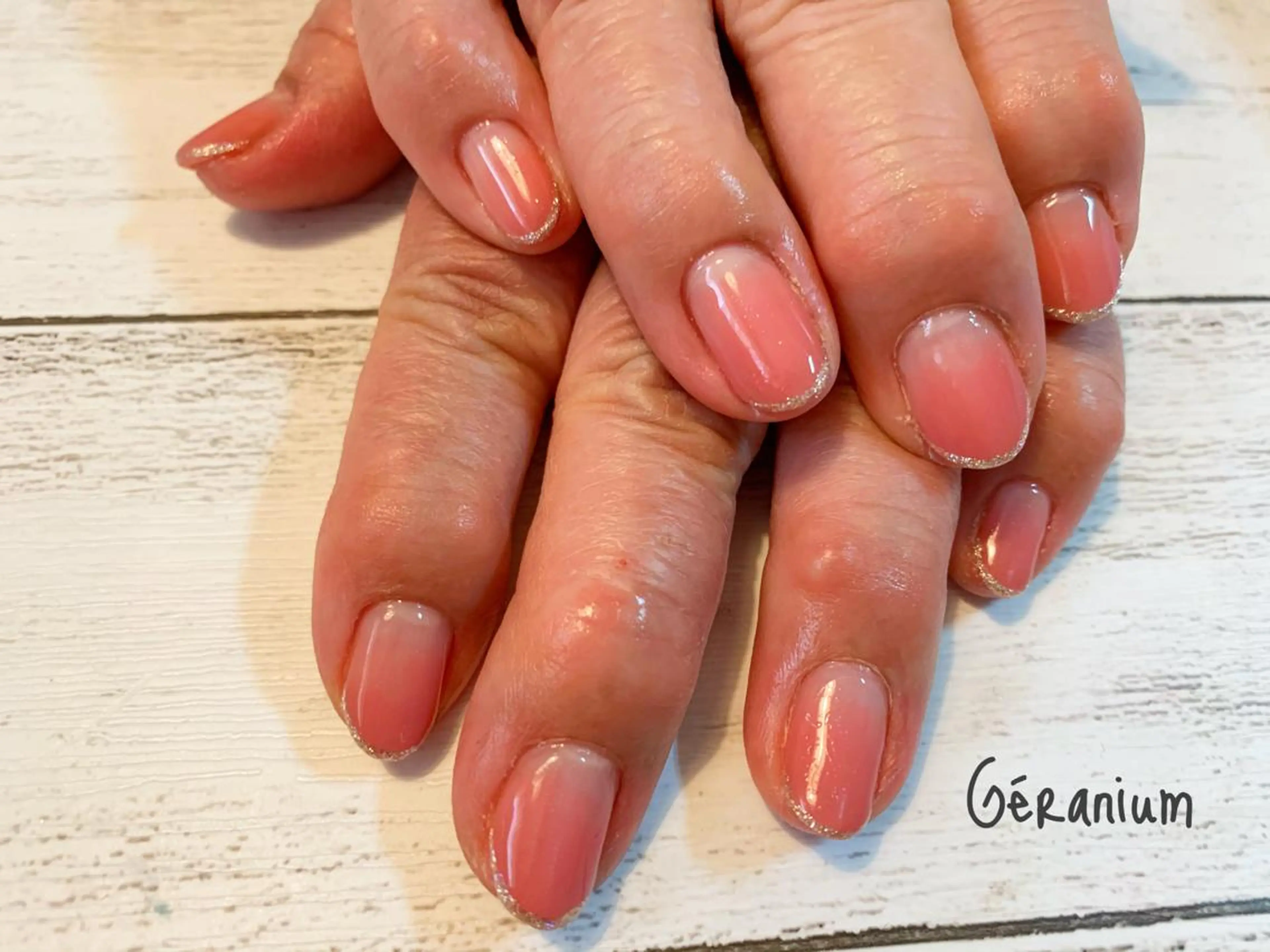 ネイル ハンドネイル GéRanium Harukaのネイルデザイン
