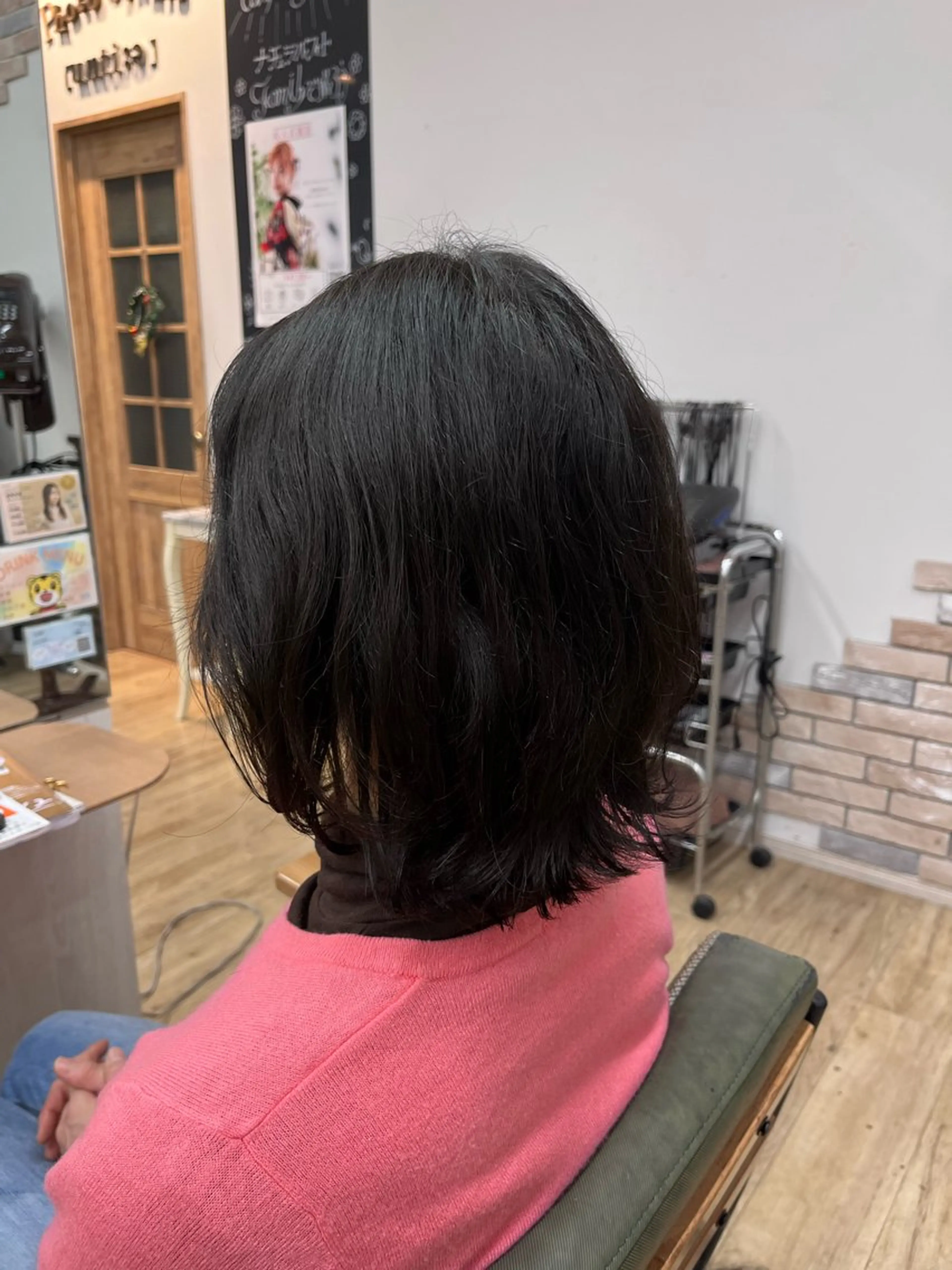 ミディアム セミjrスタイリスト /田尾凌雅のヘアスタイル