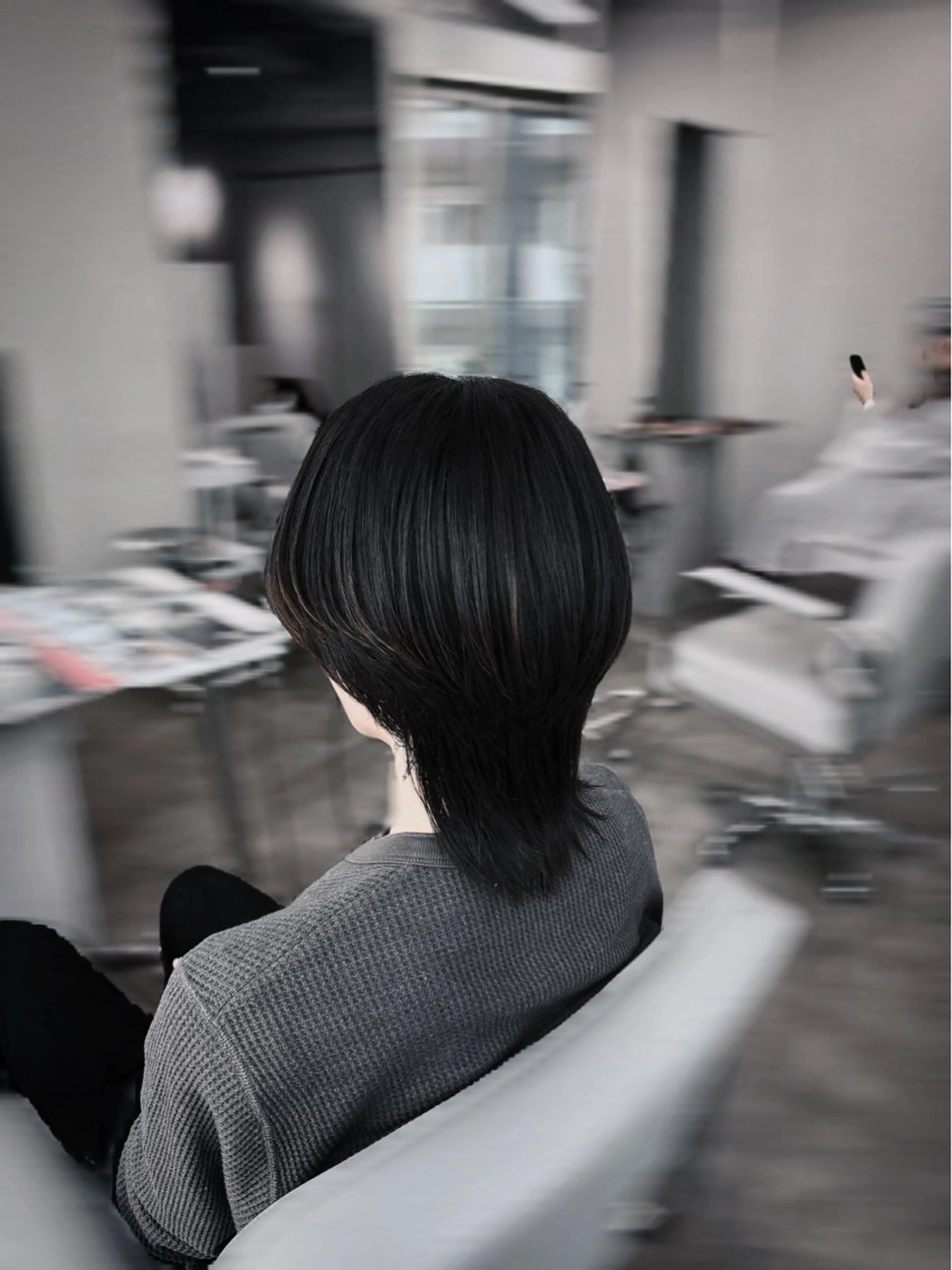 ロング メンズ カット ヘアセット メンズカット めいのヘアスタイル