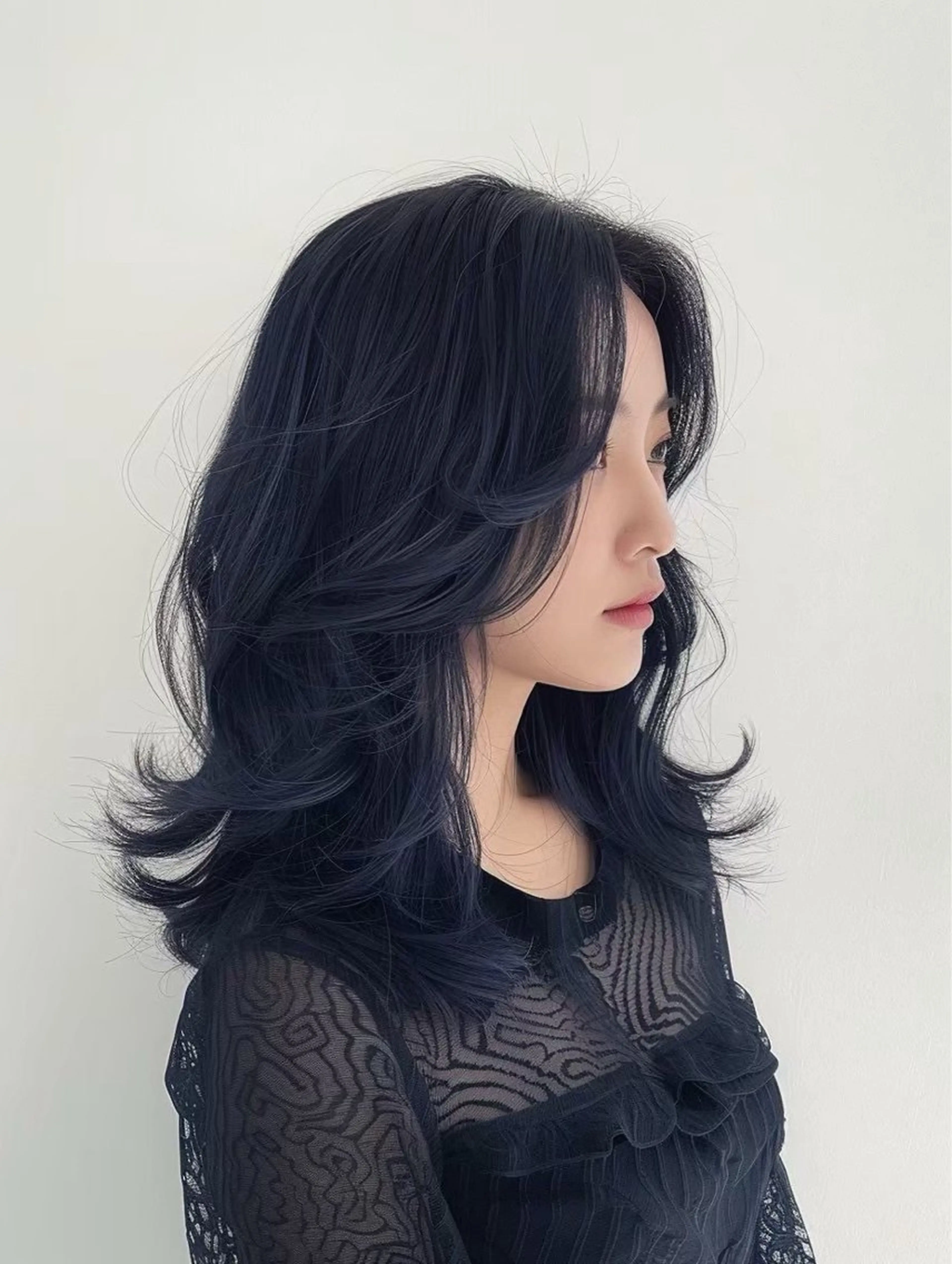 カラー ヘアカラー Hair&Eye Laffin.のヘアスタイル