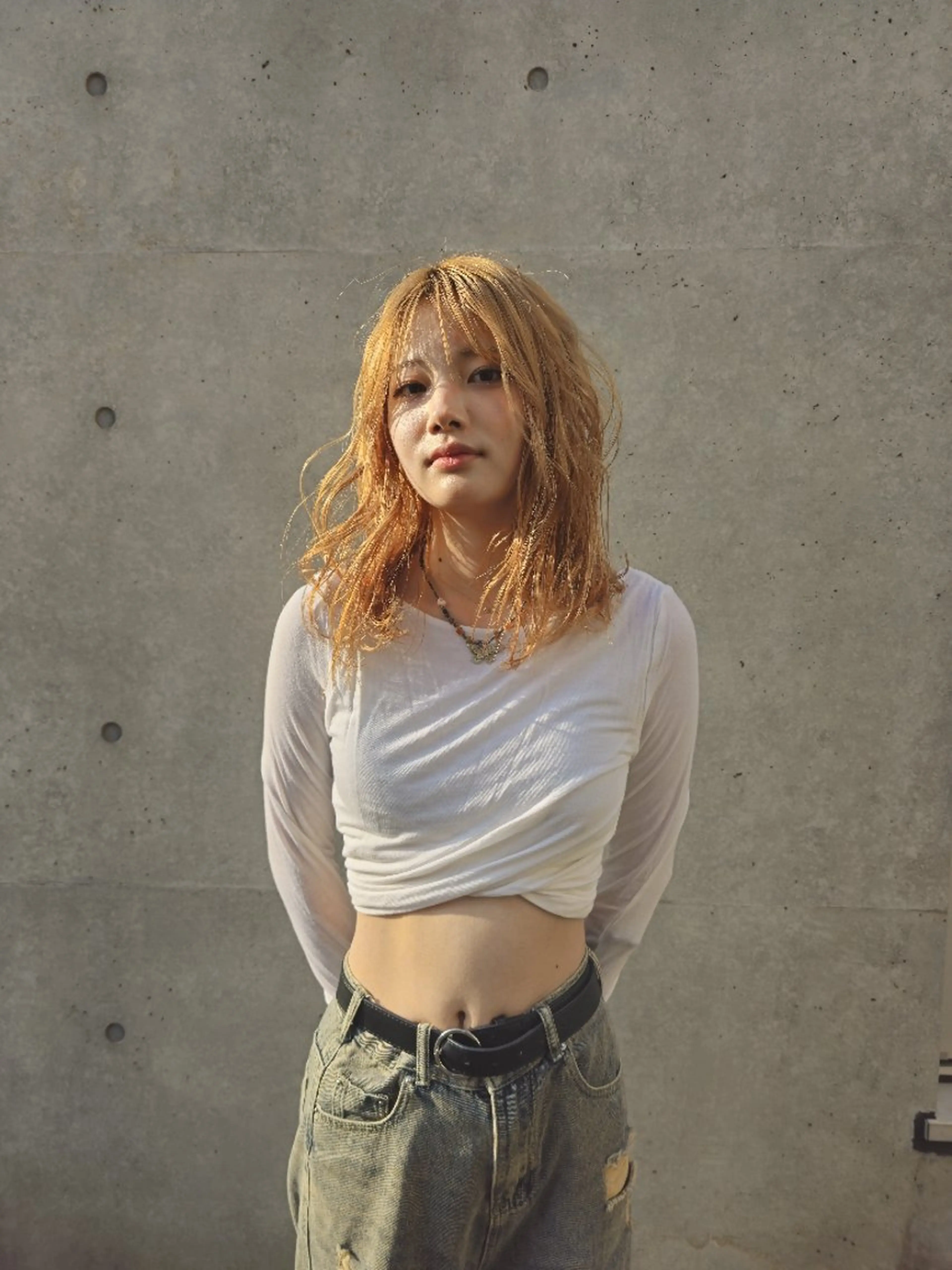 セミロング OMA　片岸 信征のヘアスタイル