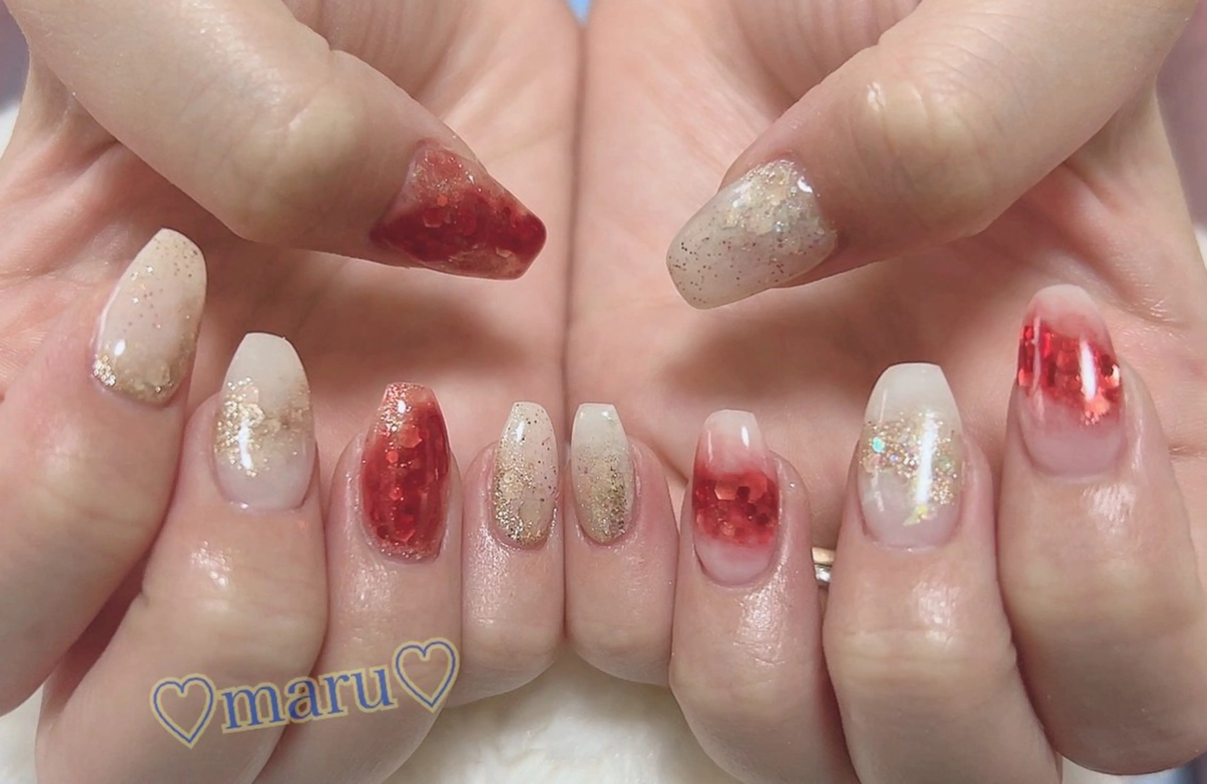 ネイル ハンドネイル フットネイル まるみ ♡のその他イメージ