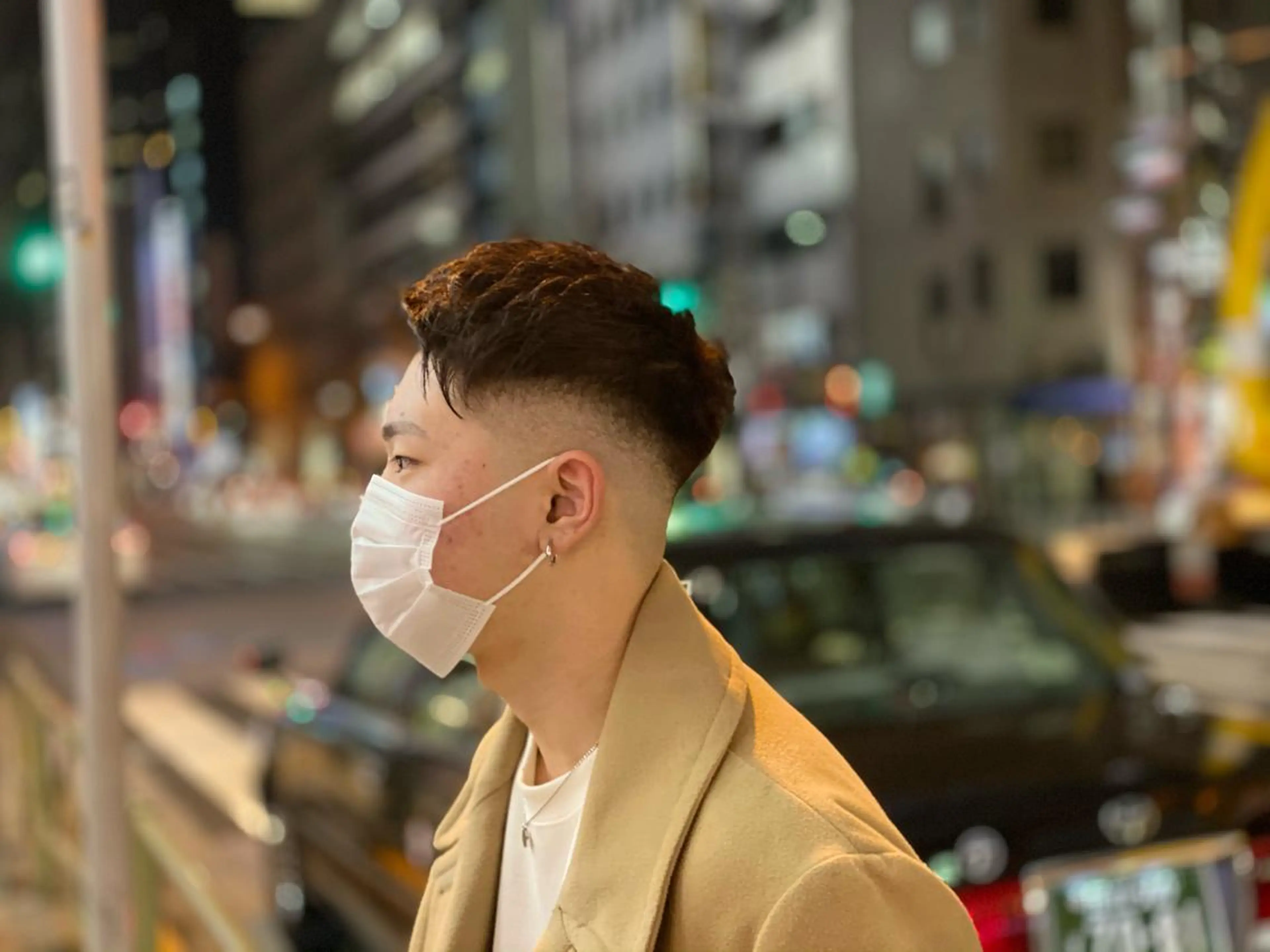 ショート メンズ 竹林 烈のヘアスタイル