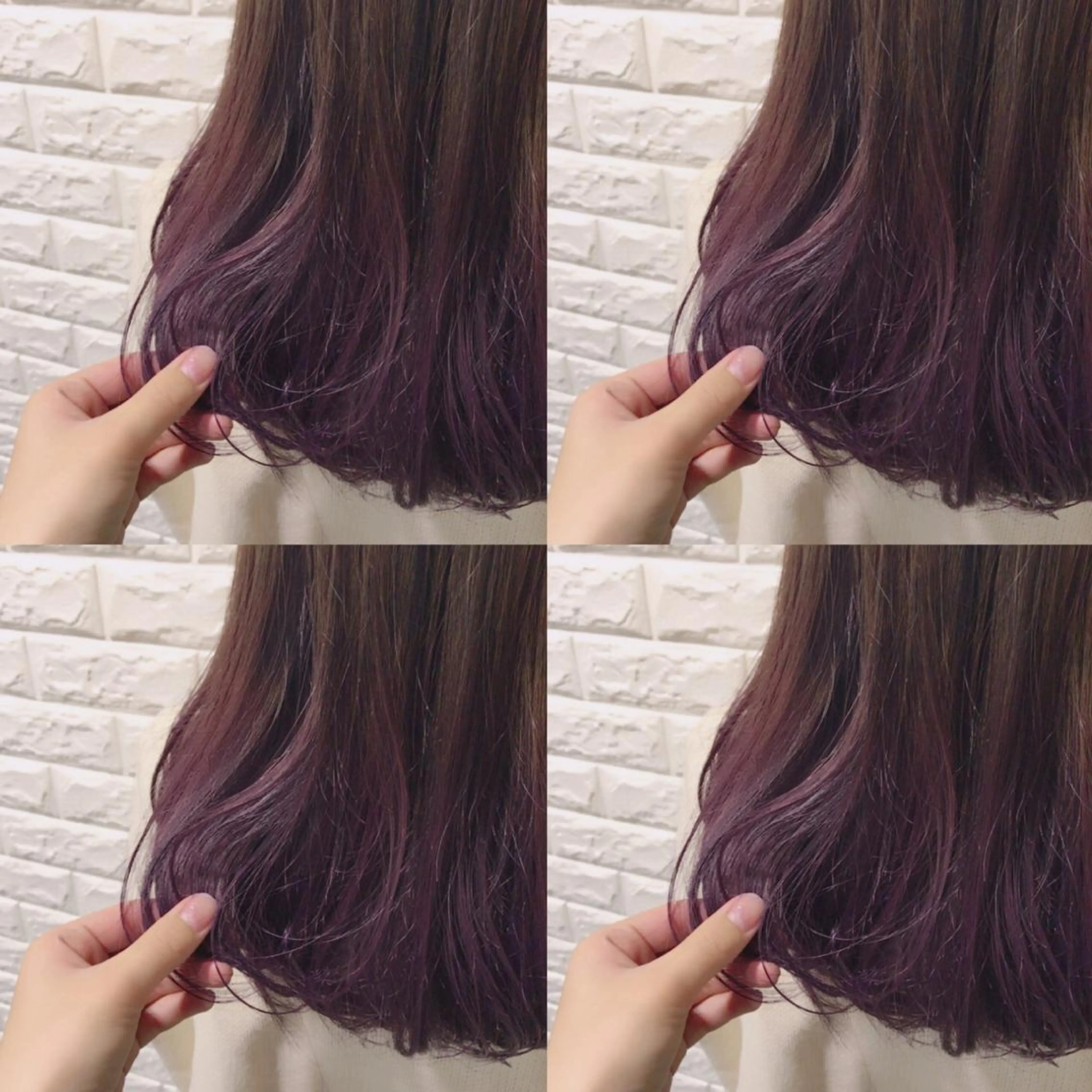 セミロング カラー 韓国風ヘア knock【ノック】所属・烏丸韓国ヘア🇰🇷 ayaka🎀のヘアスタイル