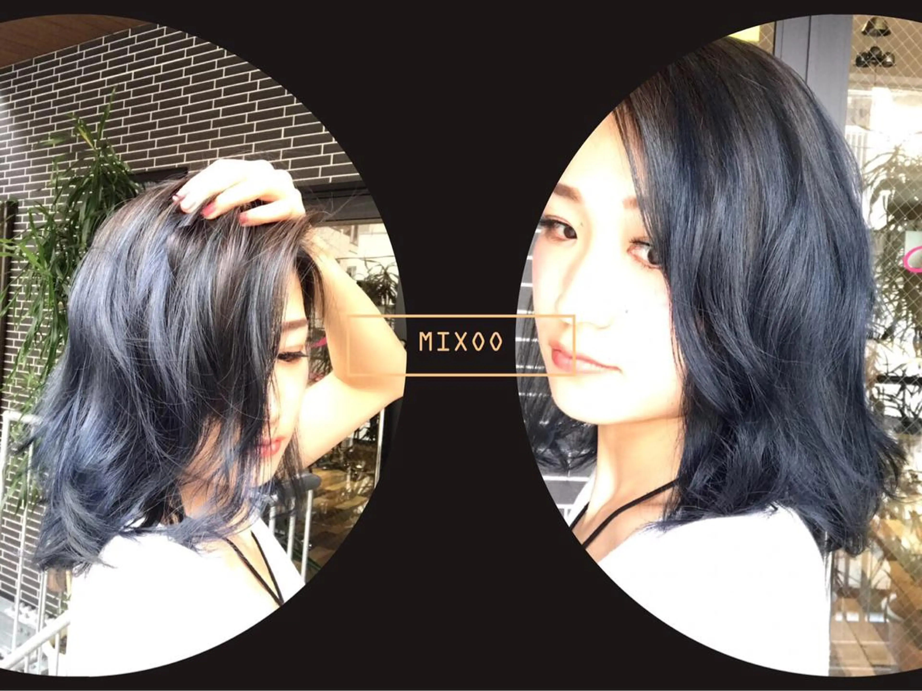 ミディアム カラー 美容歴１８年以上🌈 山口のヘアスタイル