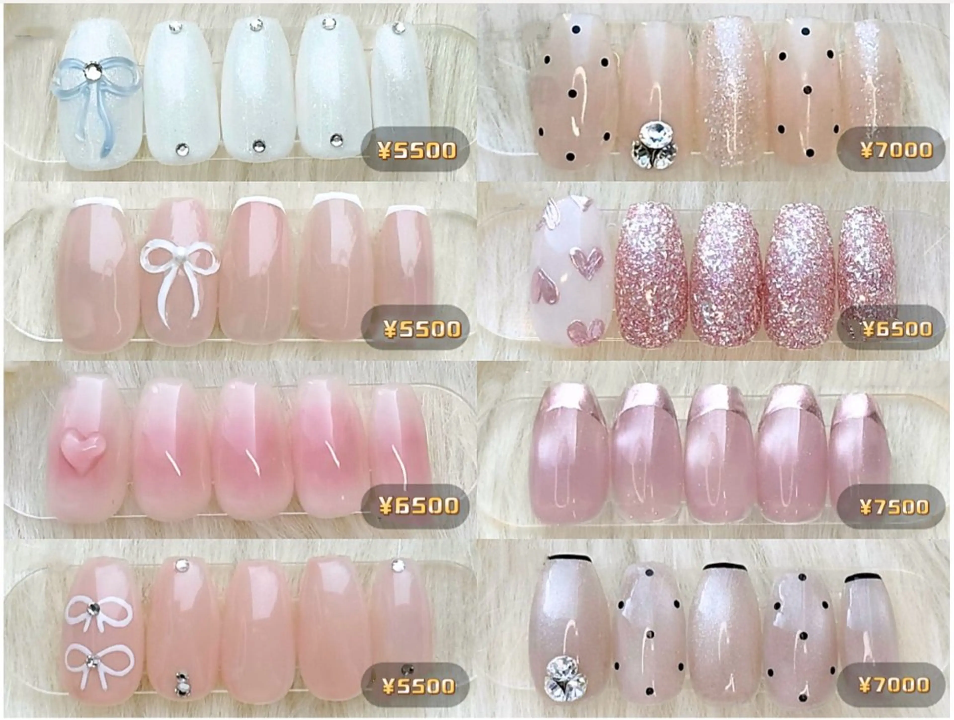 【ジェル】人気定額デザイン💅初回ジェルオフ無料 ¥5500~の写真