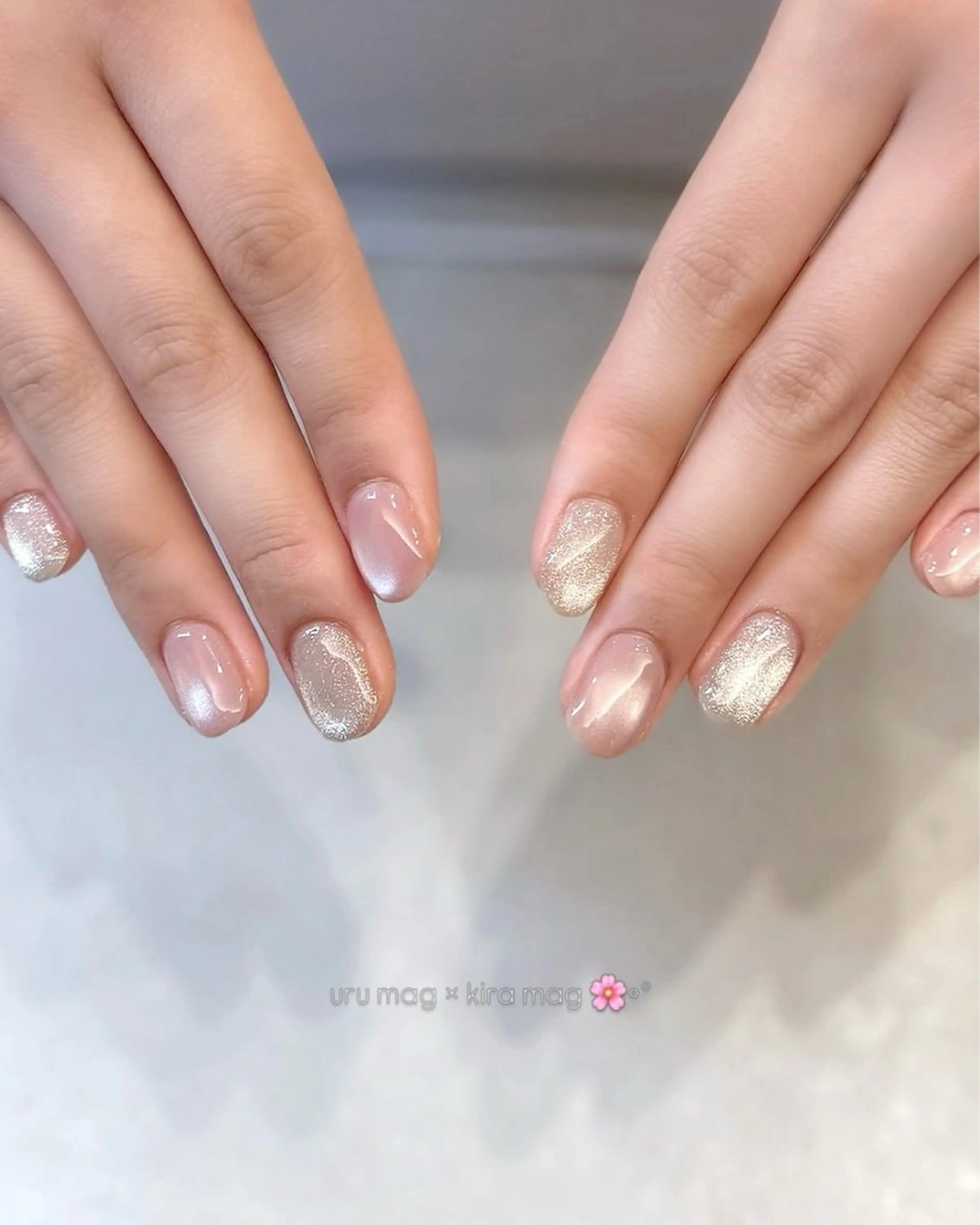 ネイル マグネットネイル énu natsukiのネイルデザイン