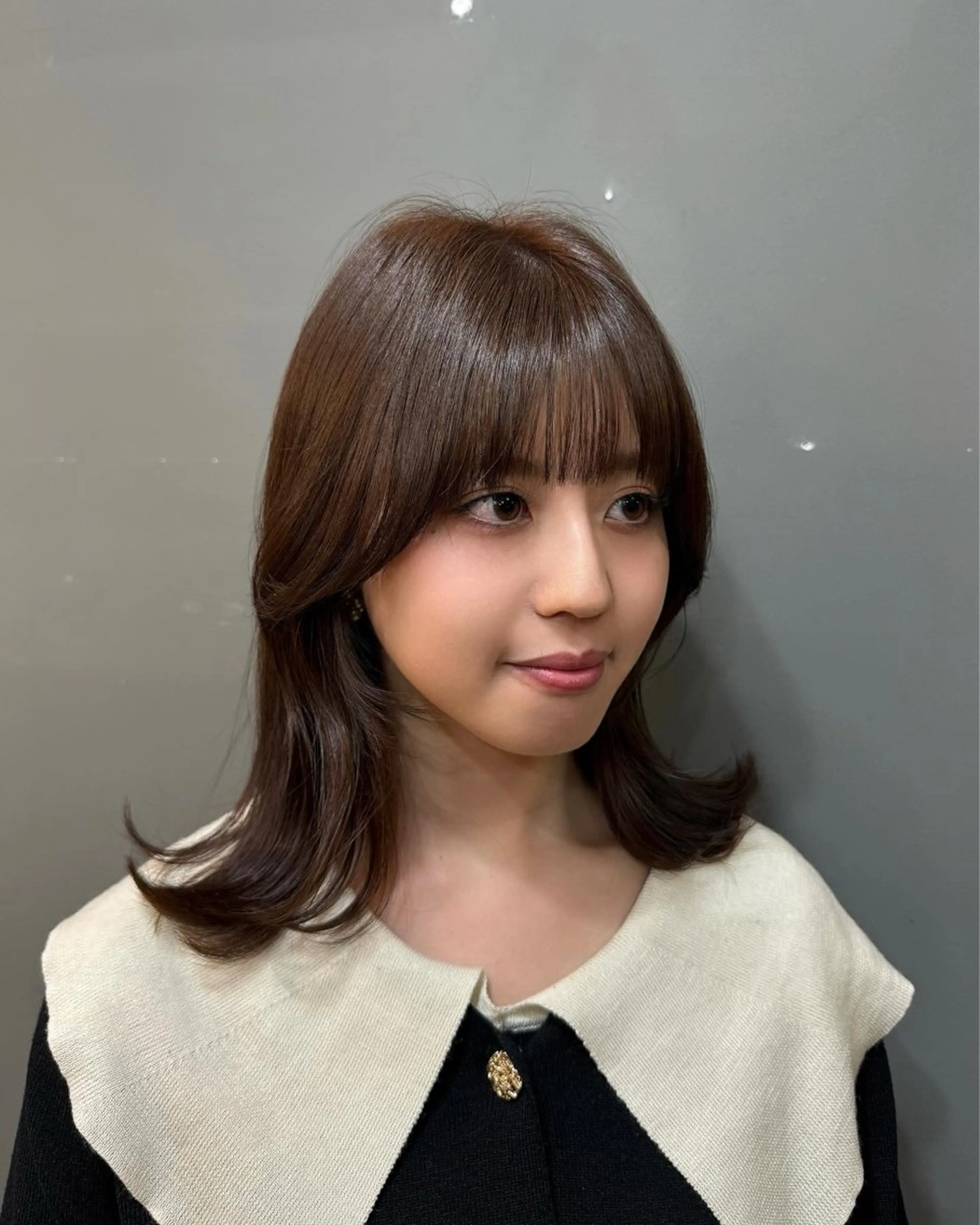 ミディアム カラー 【azure横浜】 🧸misaki🌸のヘアスタイル