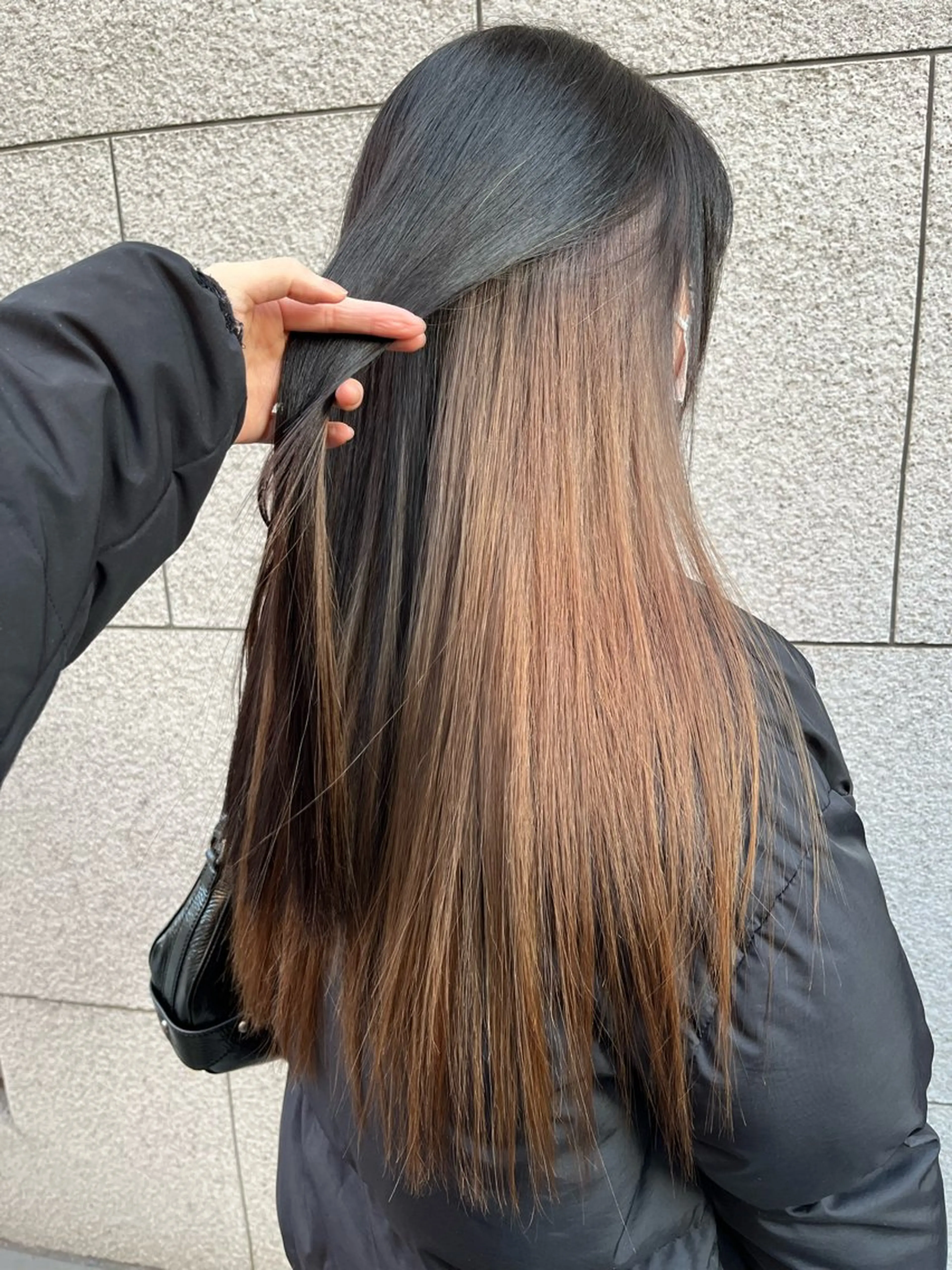 ロング カラー 髪質改善 似合わせ/ブリーチ/ 髪質改善/ミクෆ‪のヘアスタイル