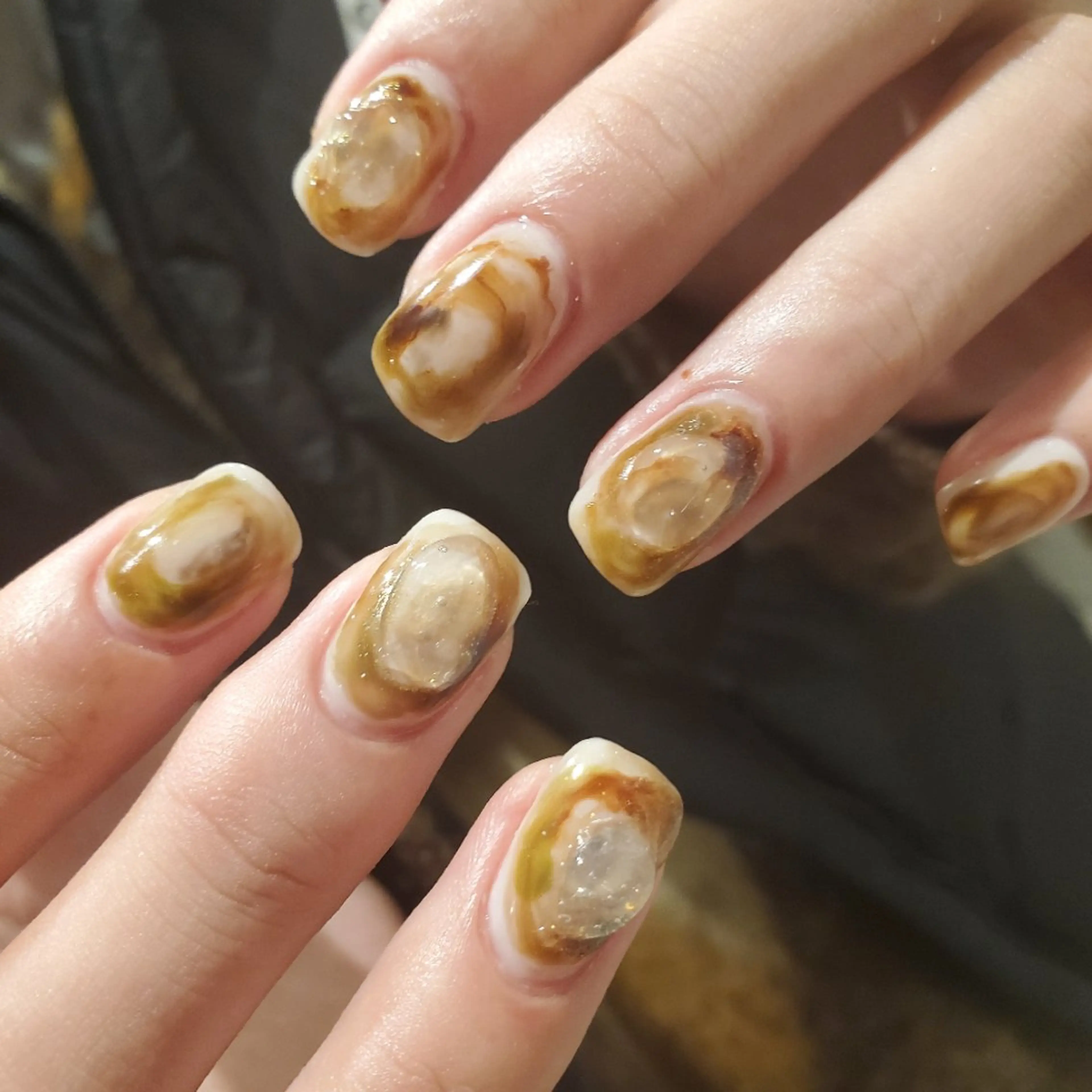 ネイル ニュアンスネイル MOM  原宿店所属・MoM マムネイル原宿のネイルデザイン