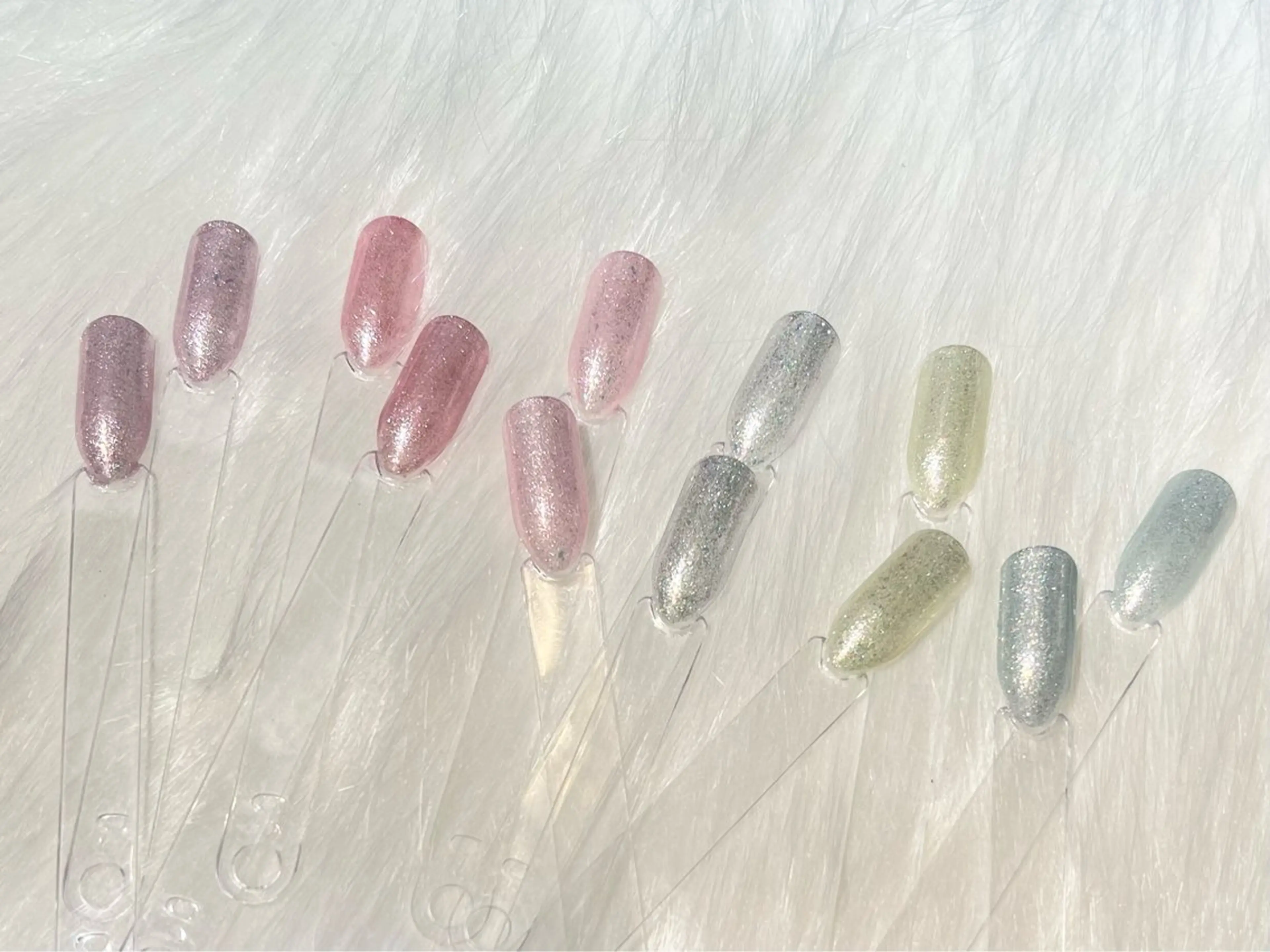 ネイル ジェルネイル ラメ(グリッター) LisBlanc ATSUKOのネイルデザイン