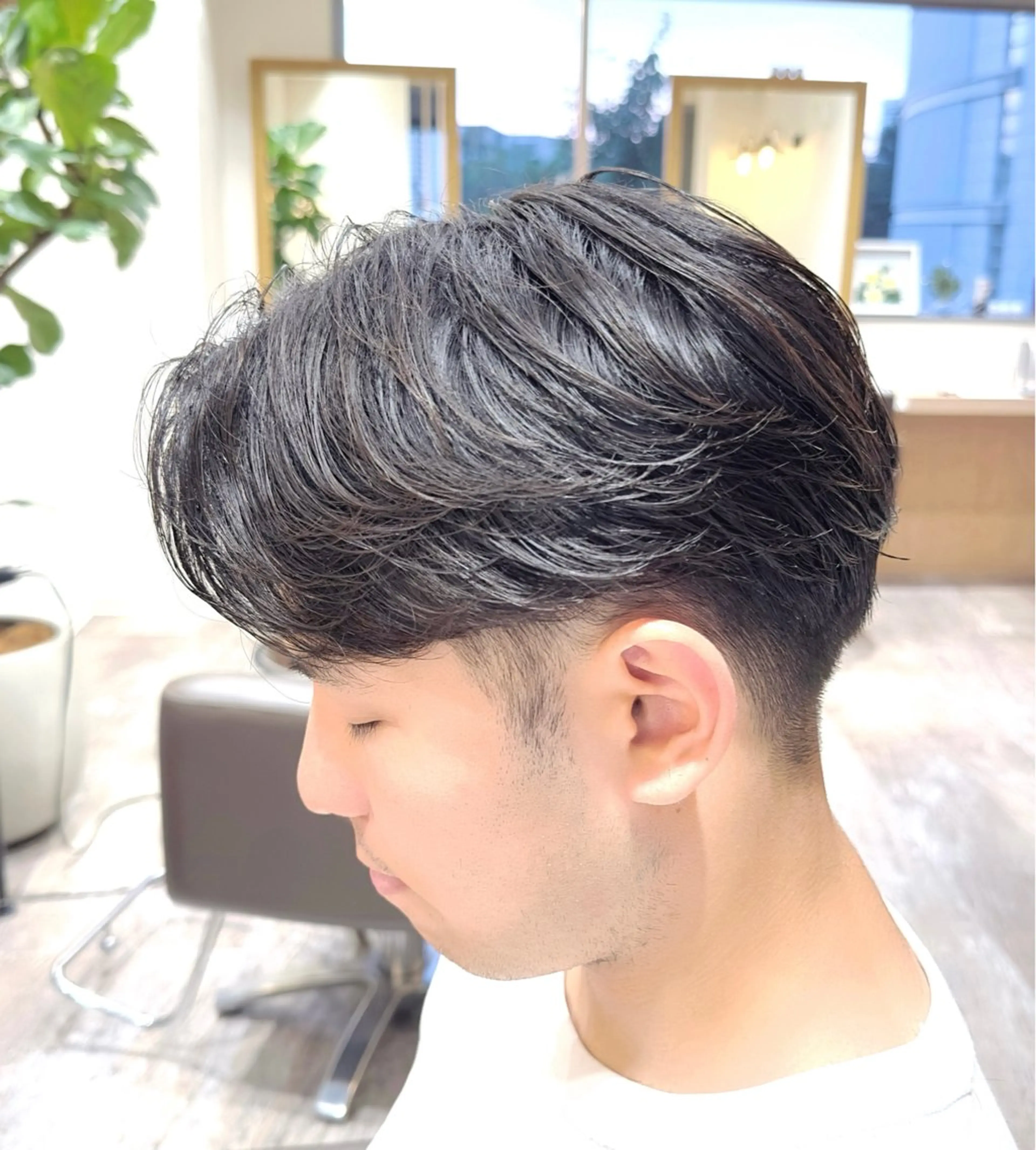 パーマ メンズ 【メンズパーマ】比嘉 啓人のヘアスタイル