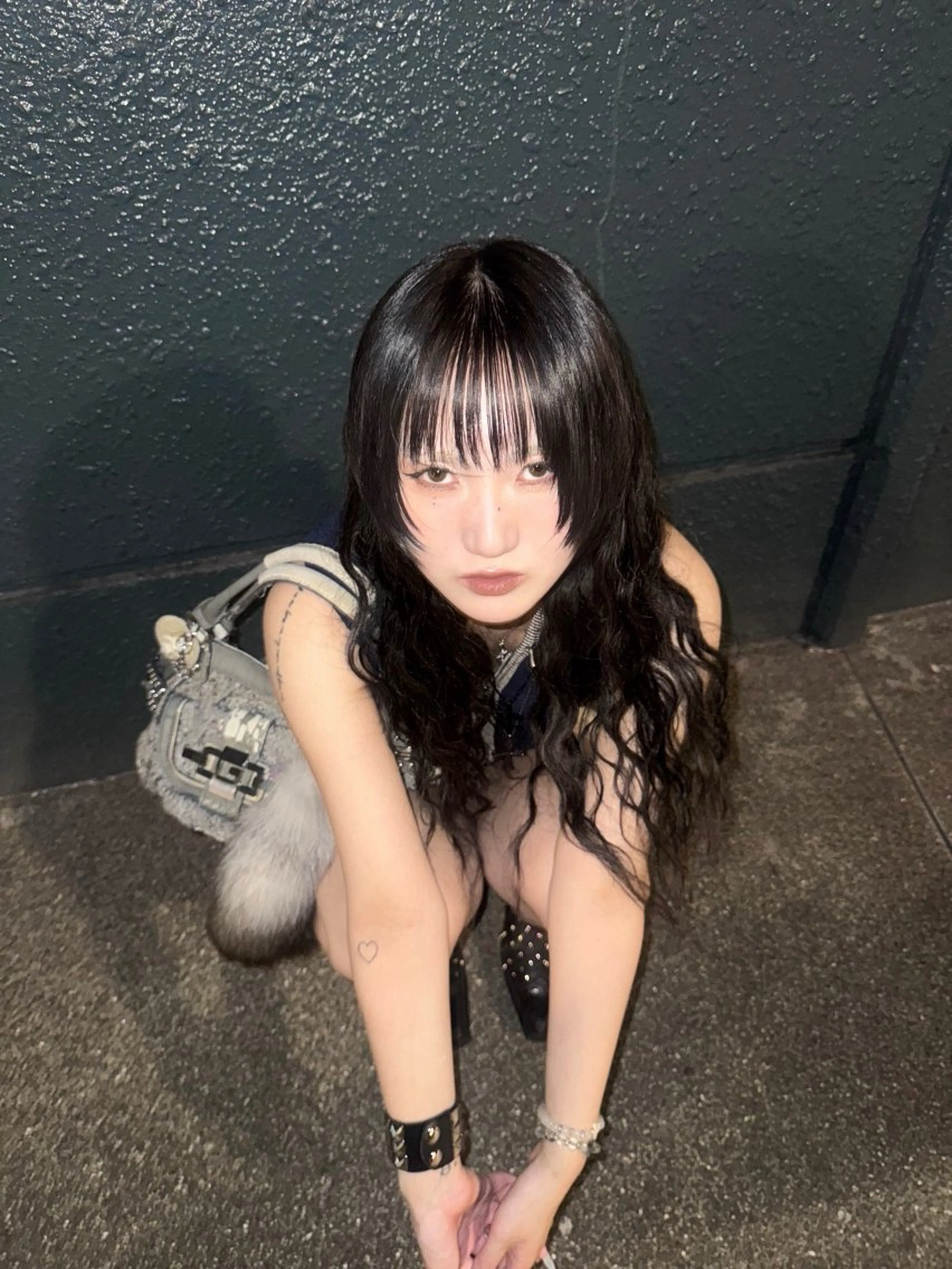 染めれるシールエクステ 100本の写真