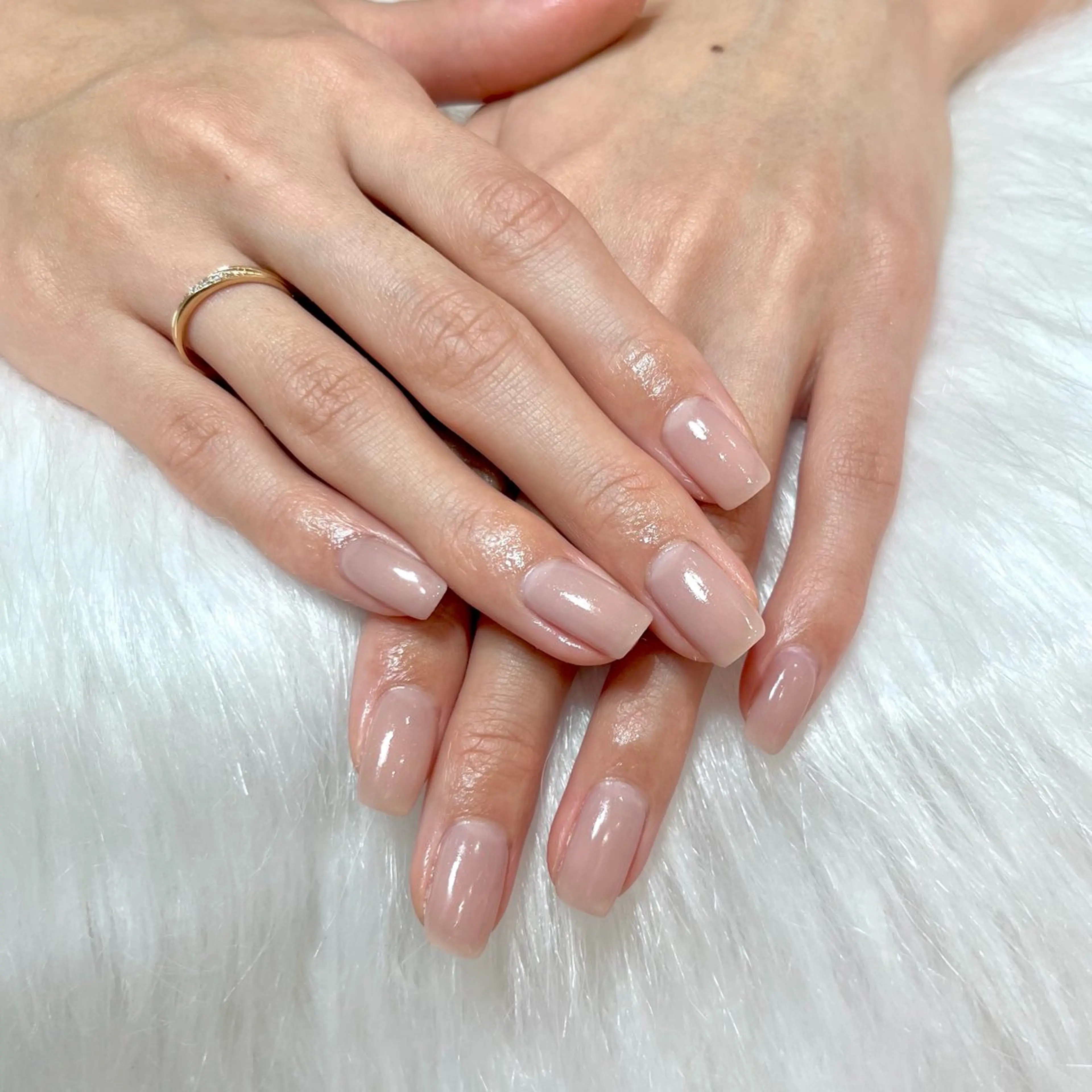 ネイル ハンドネイル 𝐴𝑘𝑎𝑟𝑖 🤎のネイルデザイン