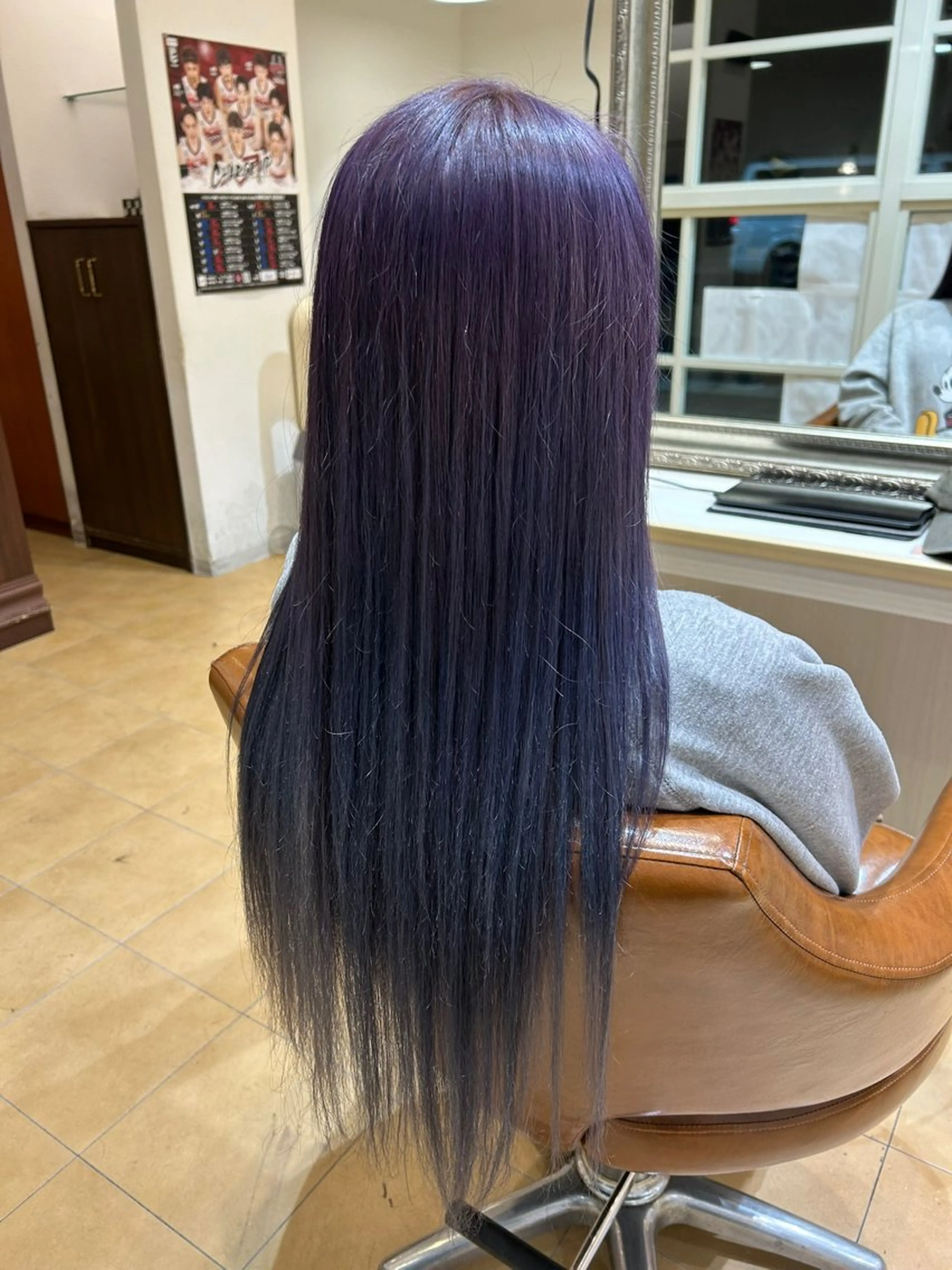 カラー ヘアカラー 今中 紗英のヘアスタイル