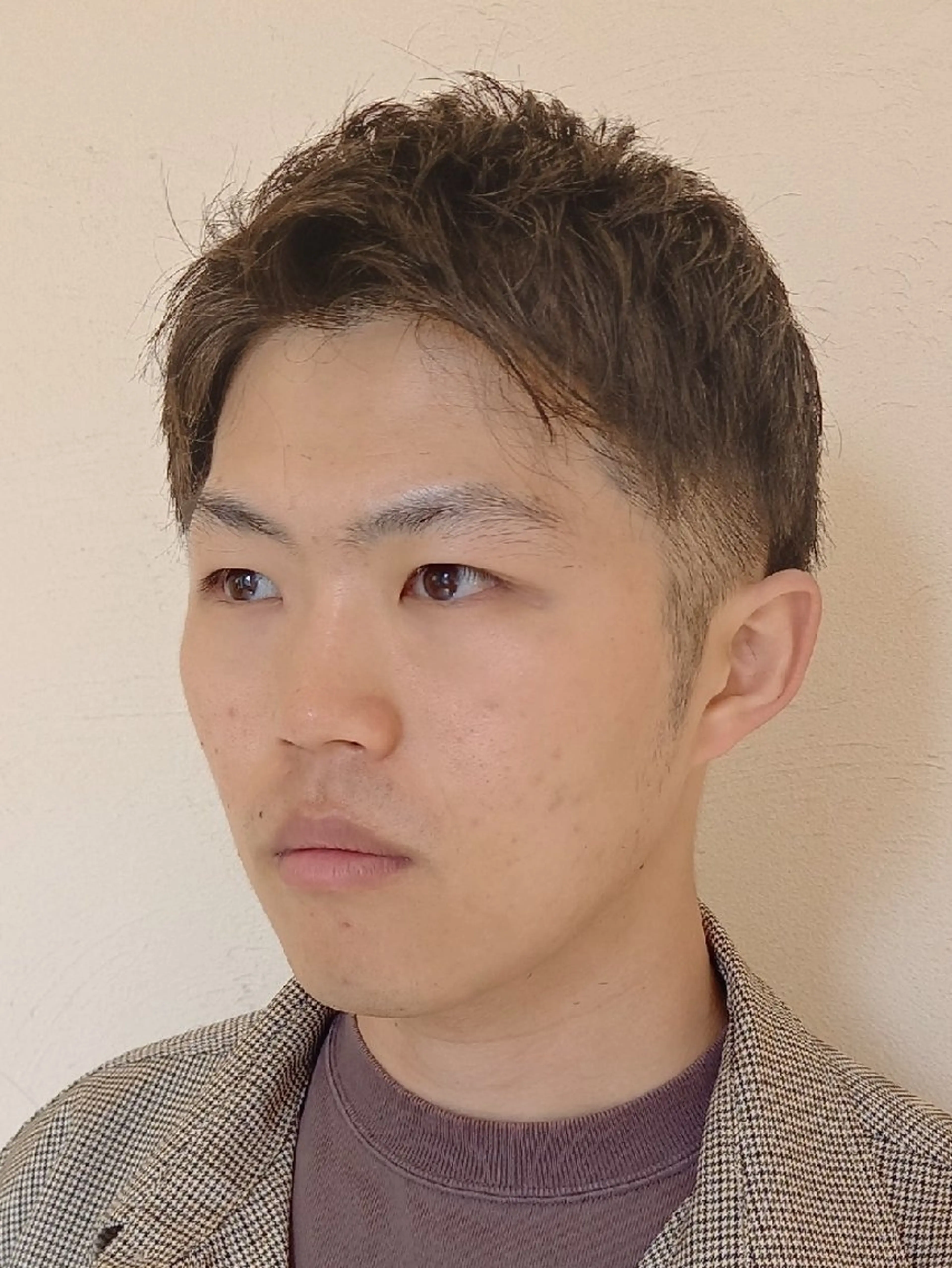 メンズ 飯田・髪質改善縮毛矯 正・カラー・パーマのヘアスタイル