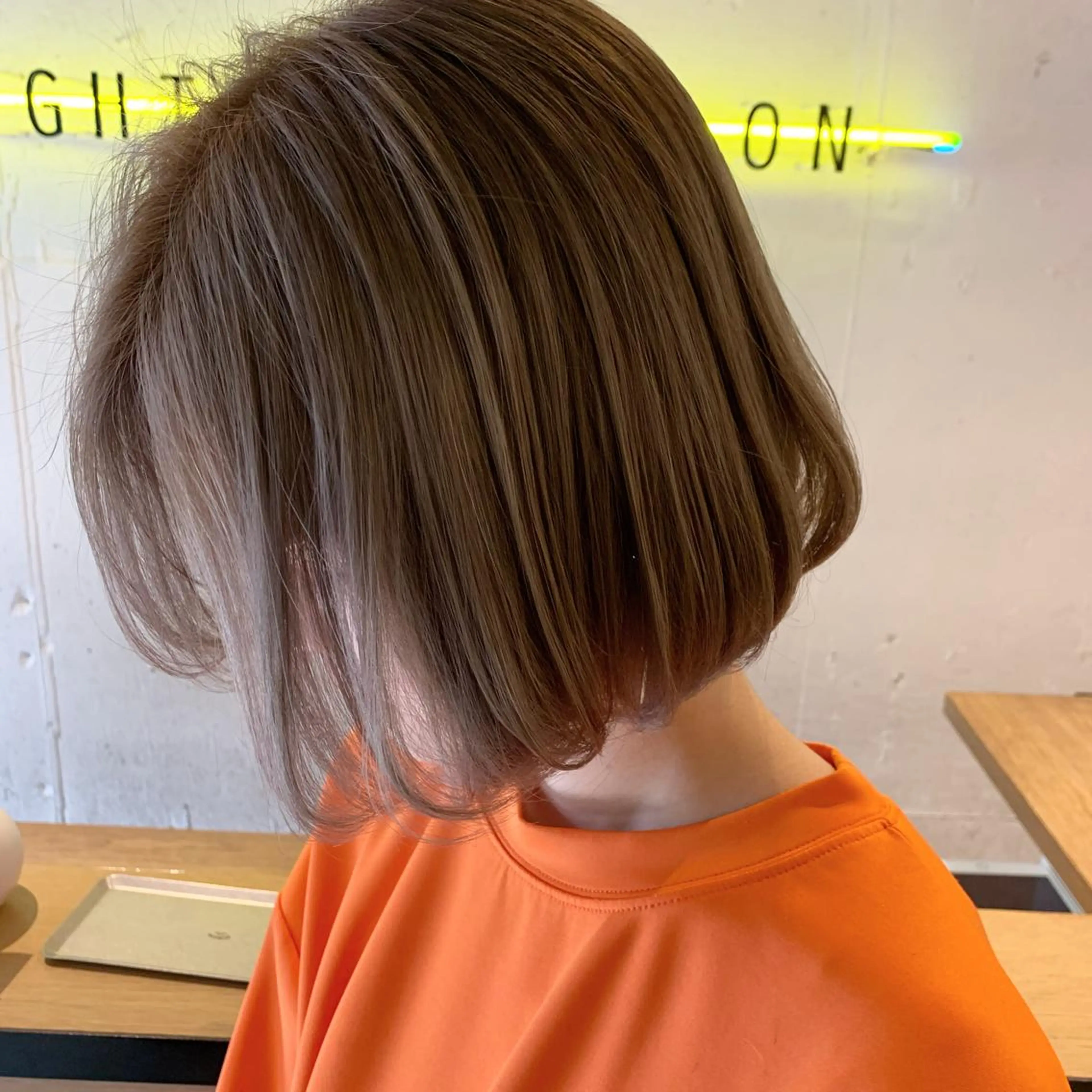 ショート カラー ヘアカラー 🎈馬場佑馬/ スパイラルパーマ🎈のヘアスタイル