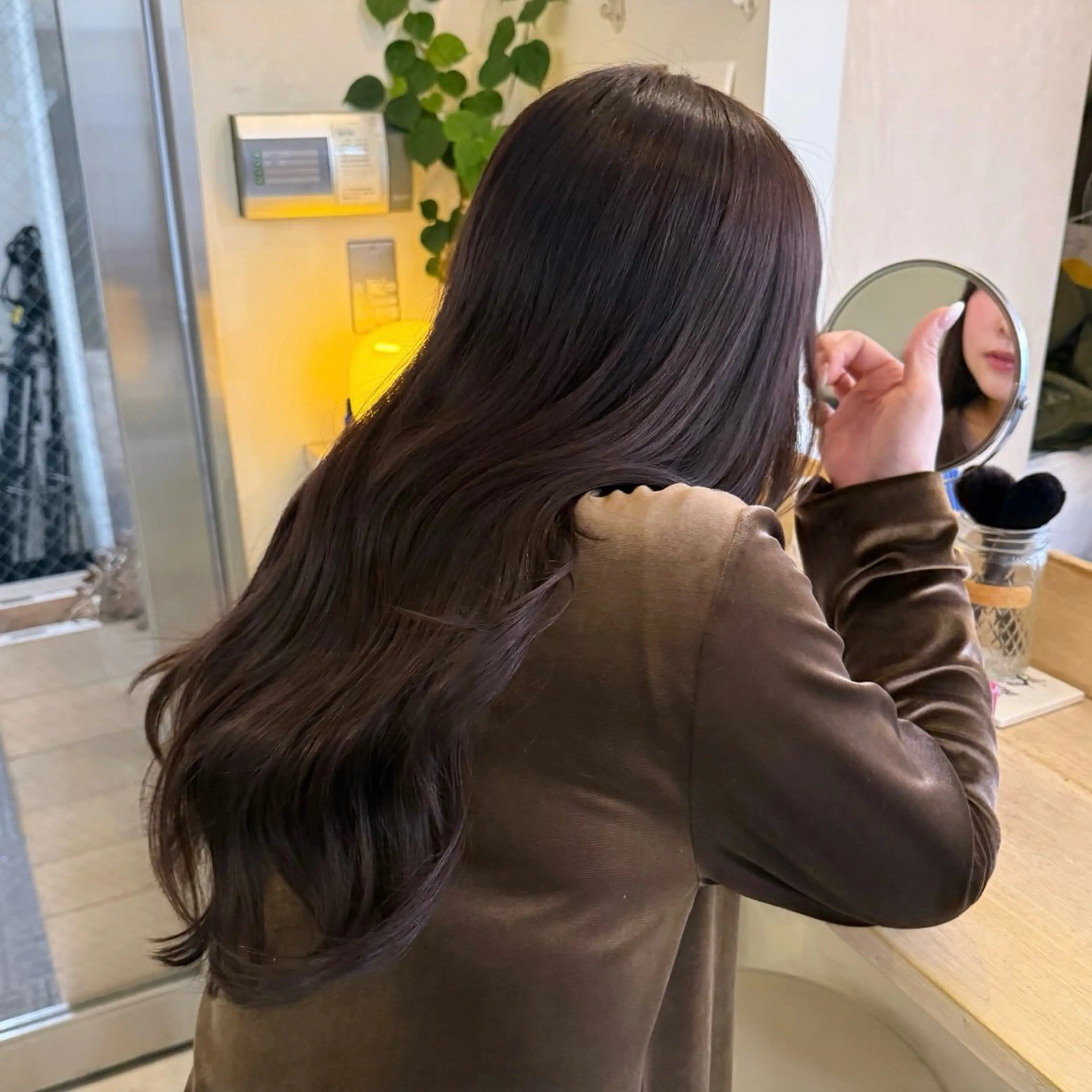 ロング カラー カット ヘアカラー トリートメント Yurika🕯️ 透明感カラー/ボブのヘアスタイル