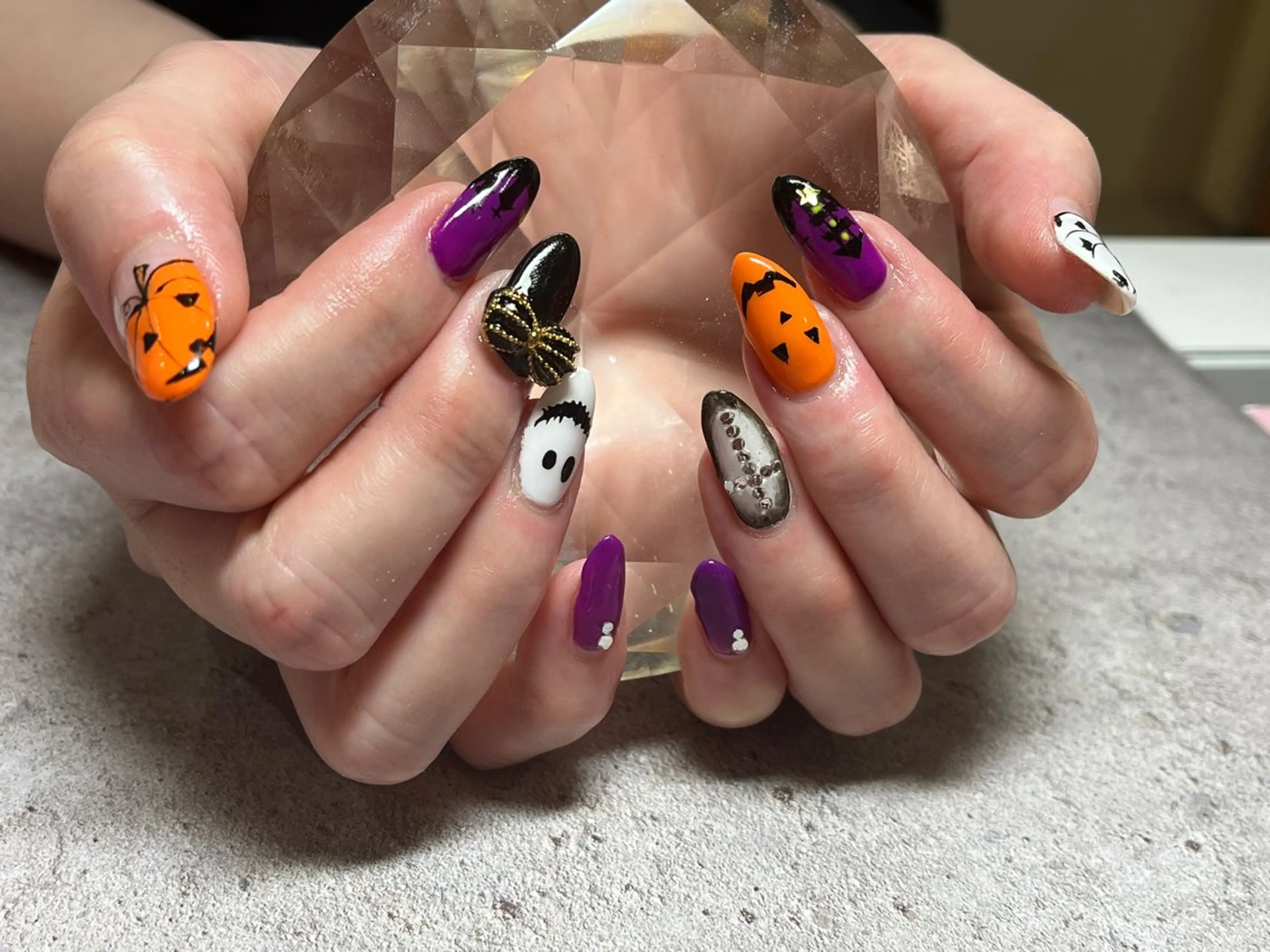 ネイル ハロウィン SINCERELY シンシアリー🌈のネイルデザイン